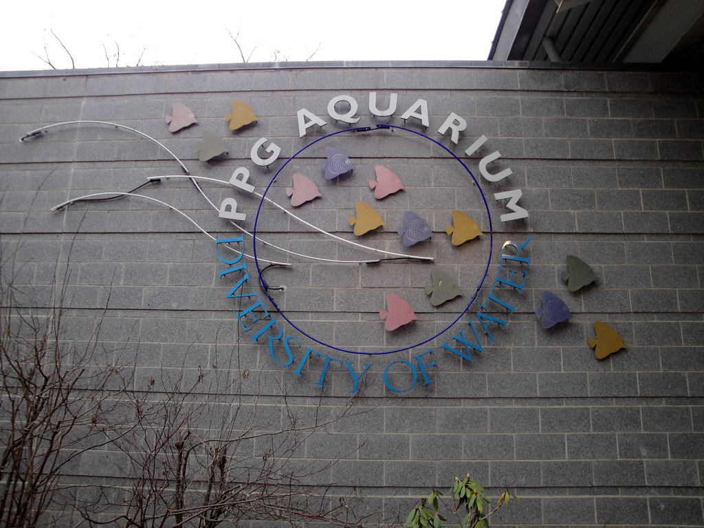 PPG Aquarium - Sign