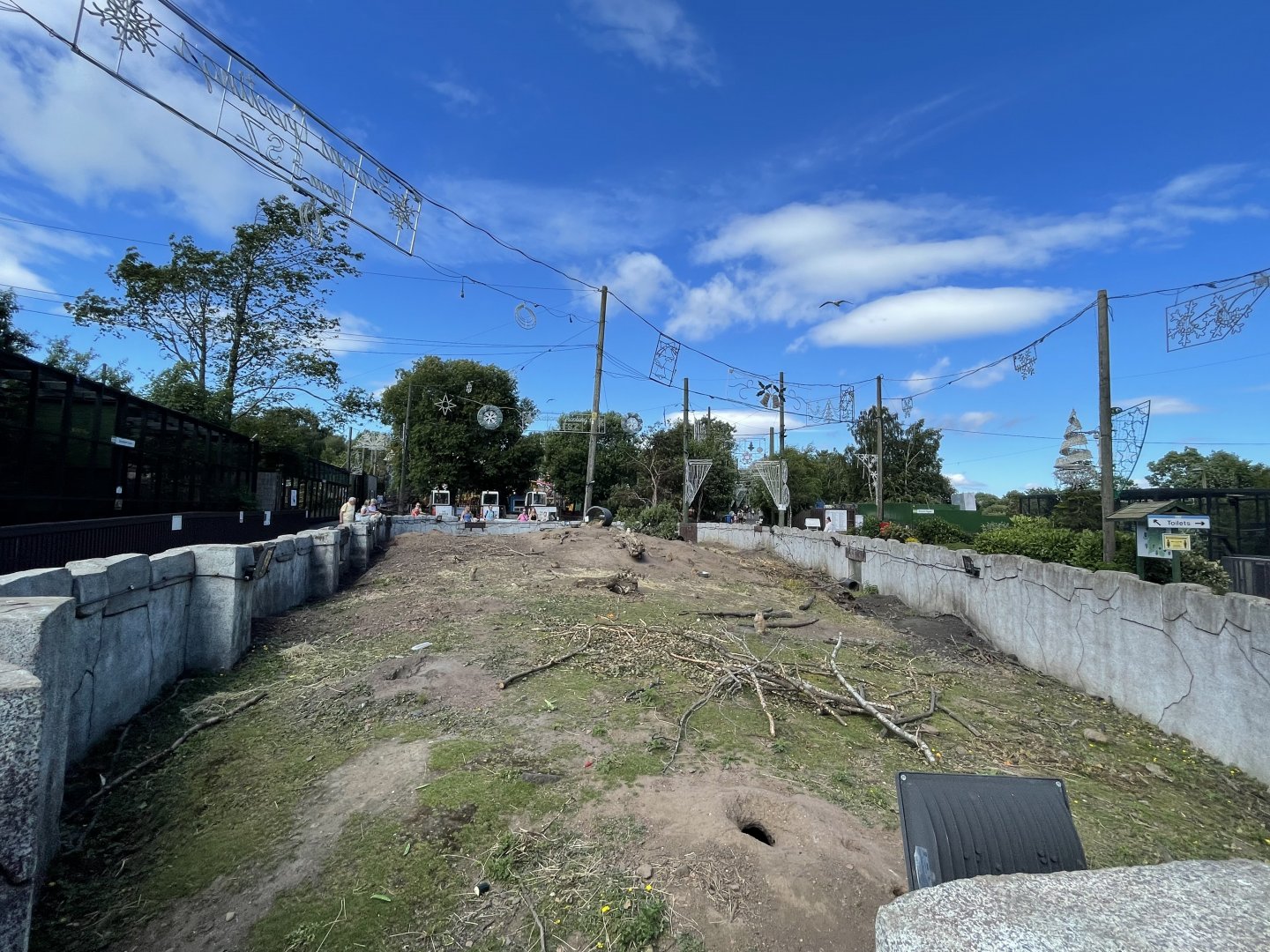 Prairie dog enclosure