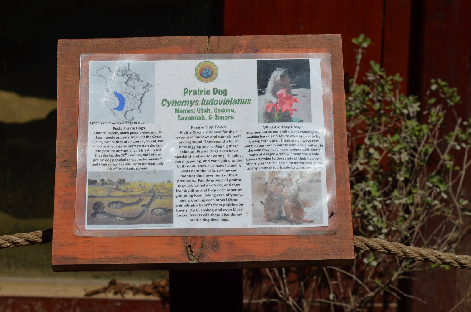 Prairie Dog Signage