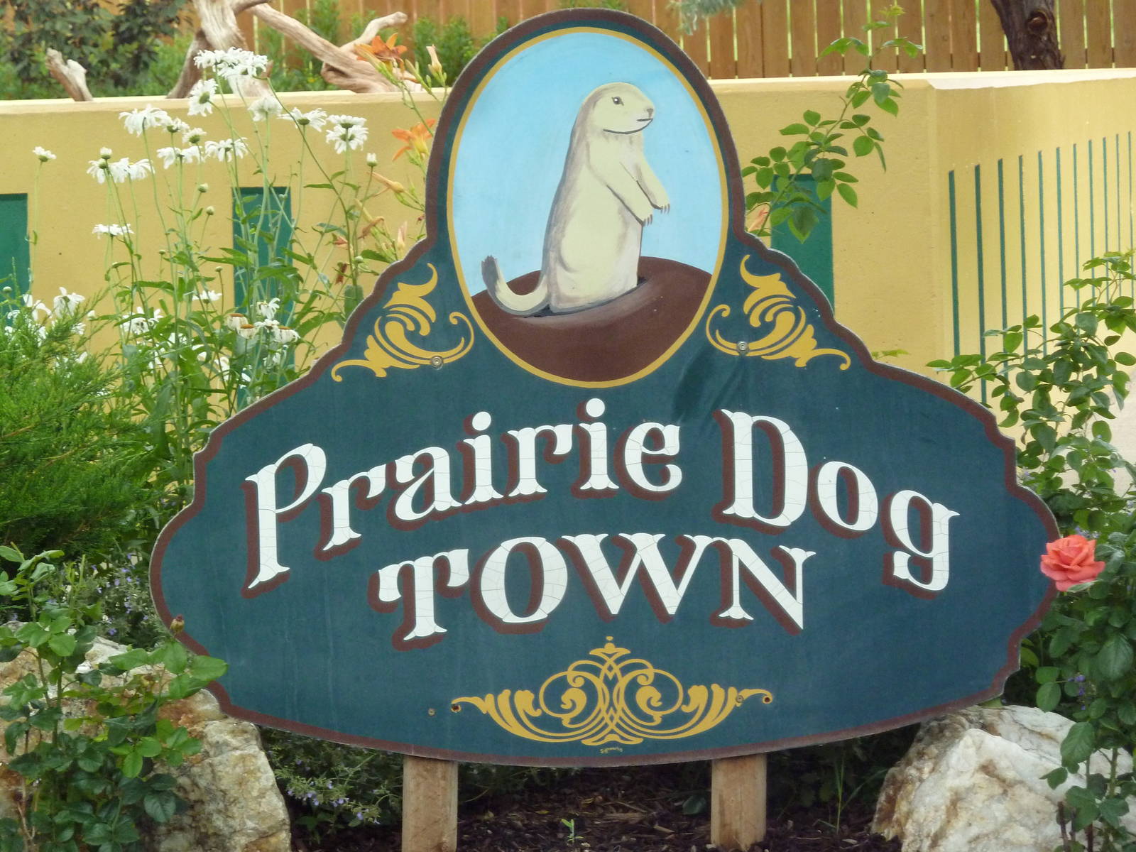 Prairie Dog Town - Sign