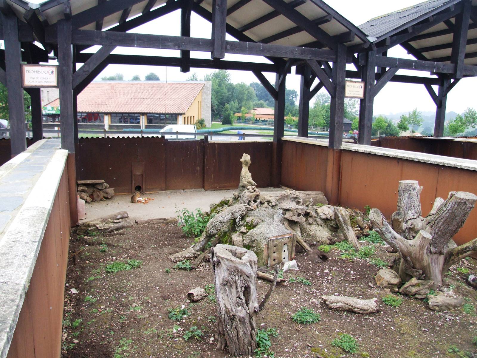 Prairie Marmot Enclosure at Cabarceno, 11/06/15