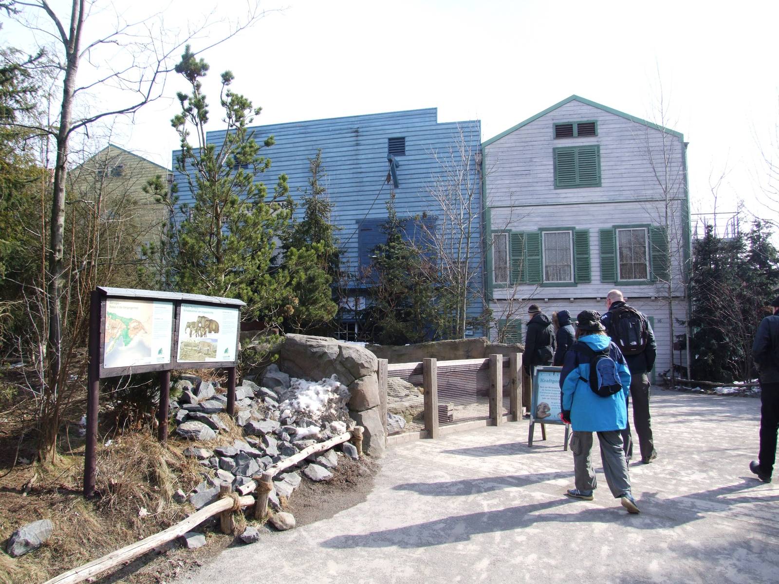 Prairie Marmot Exhibit Viewing at Hannover, 23/03/13