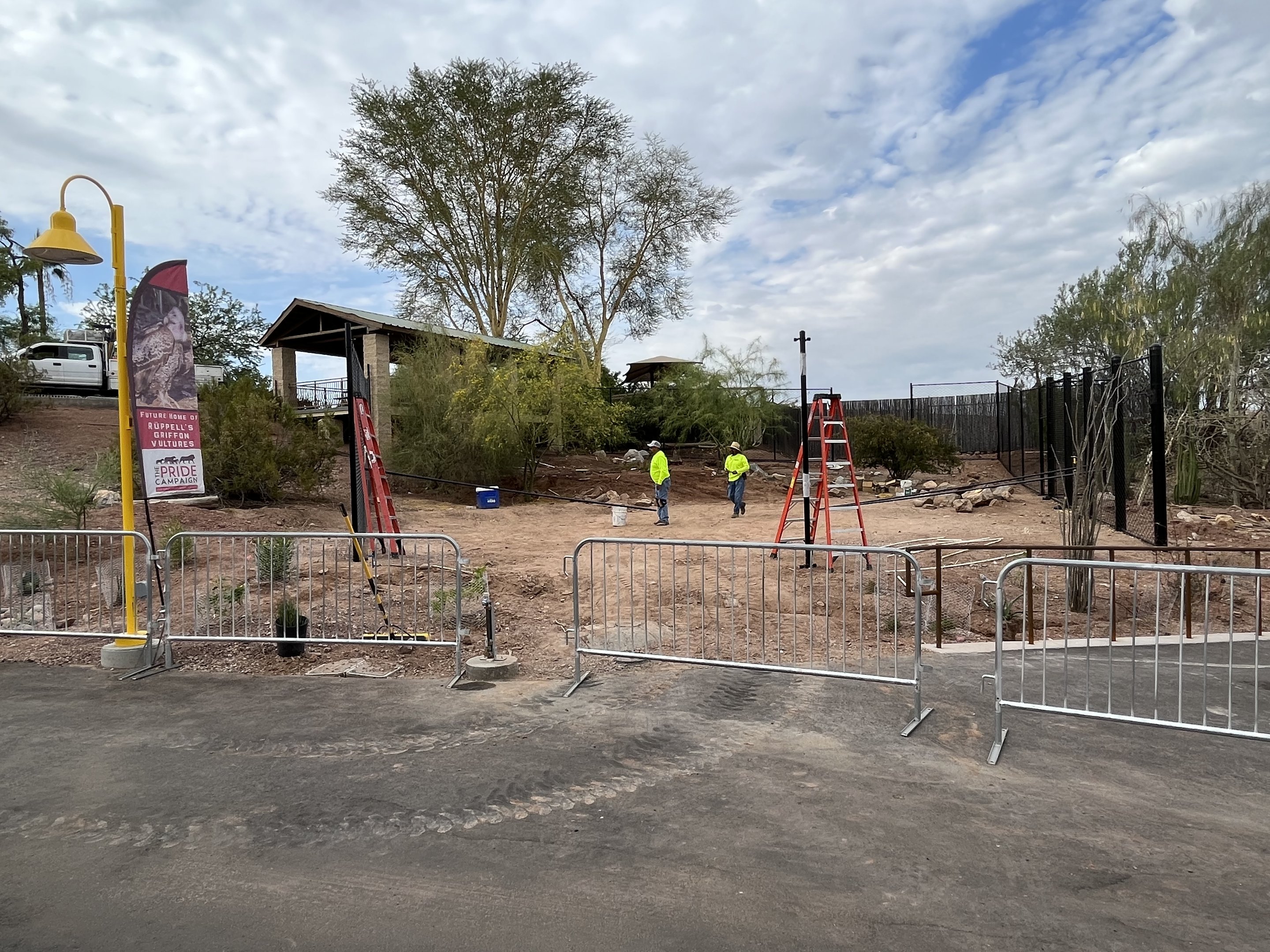 Predator Passage - future vulture aviary