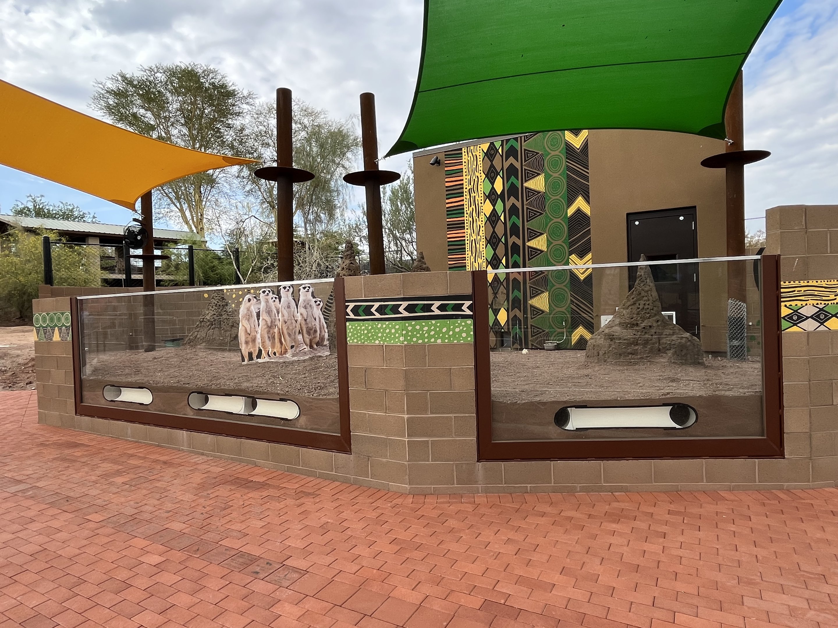 Predator Passage - meerkat exhibit