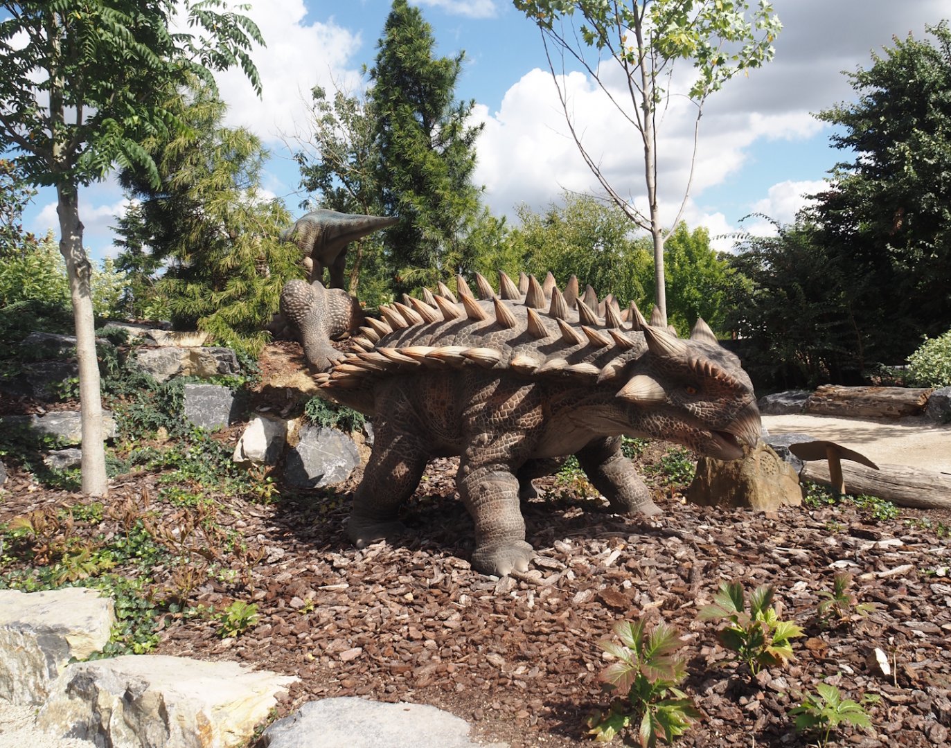 Prehi Daiza: Lands of the Past - Land of the Giants - Ankylosaurus animatronic model, 2025-09-01