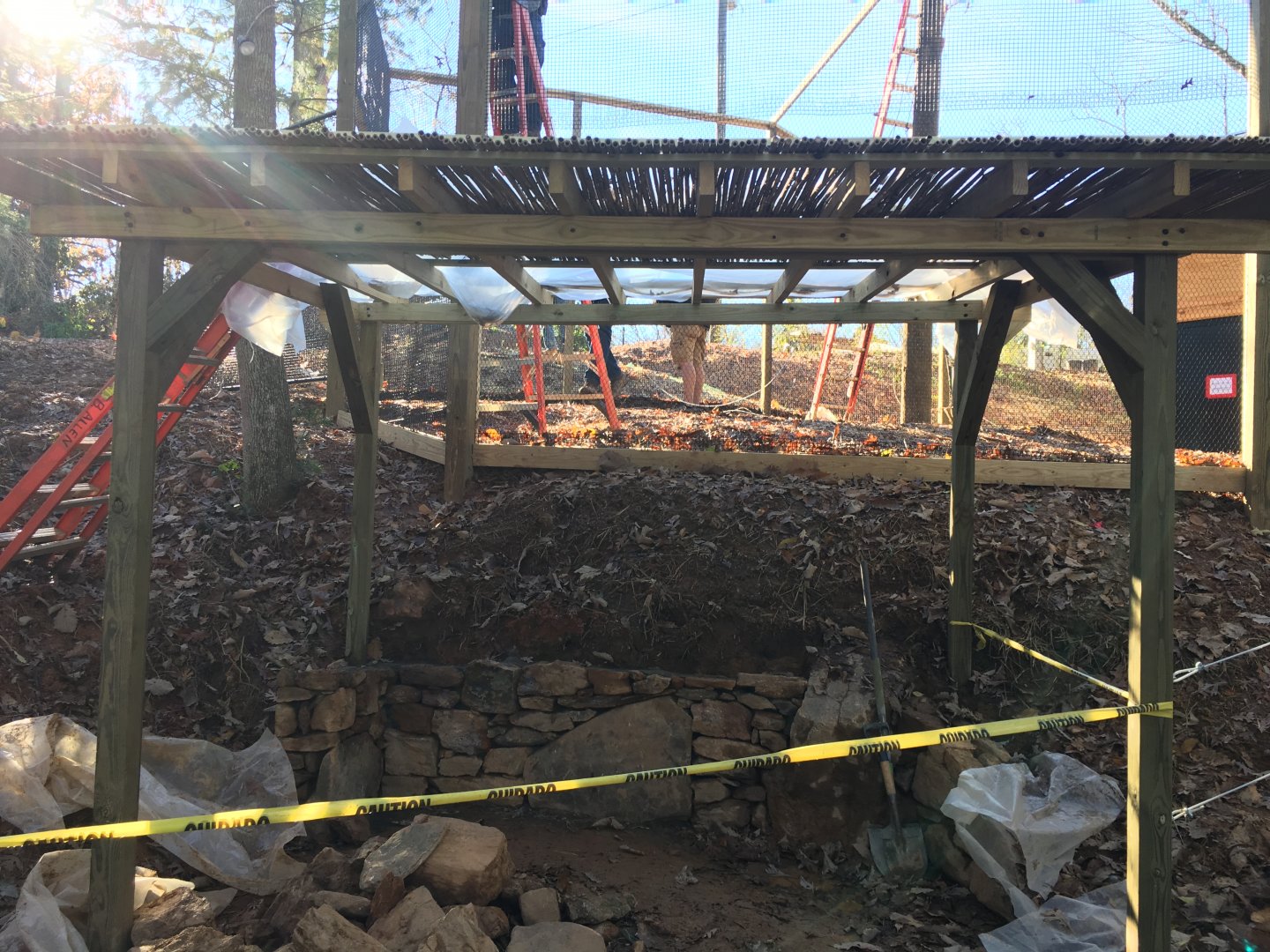 Prehistoric Applachians - Red Panda - viewing area