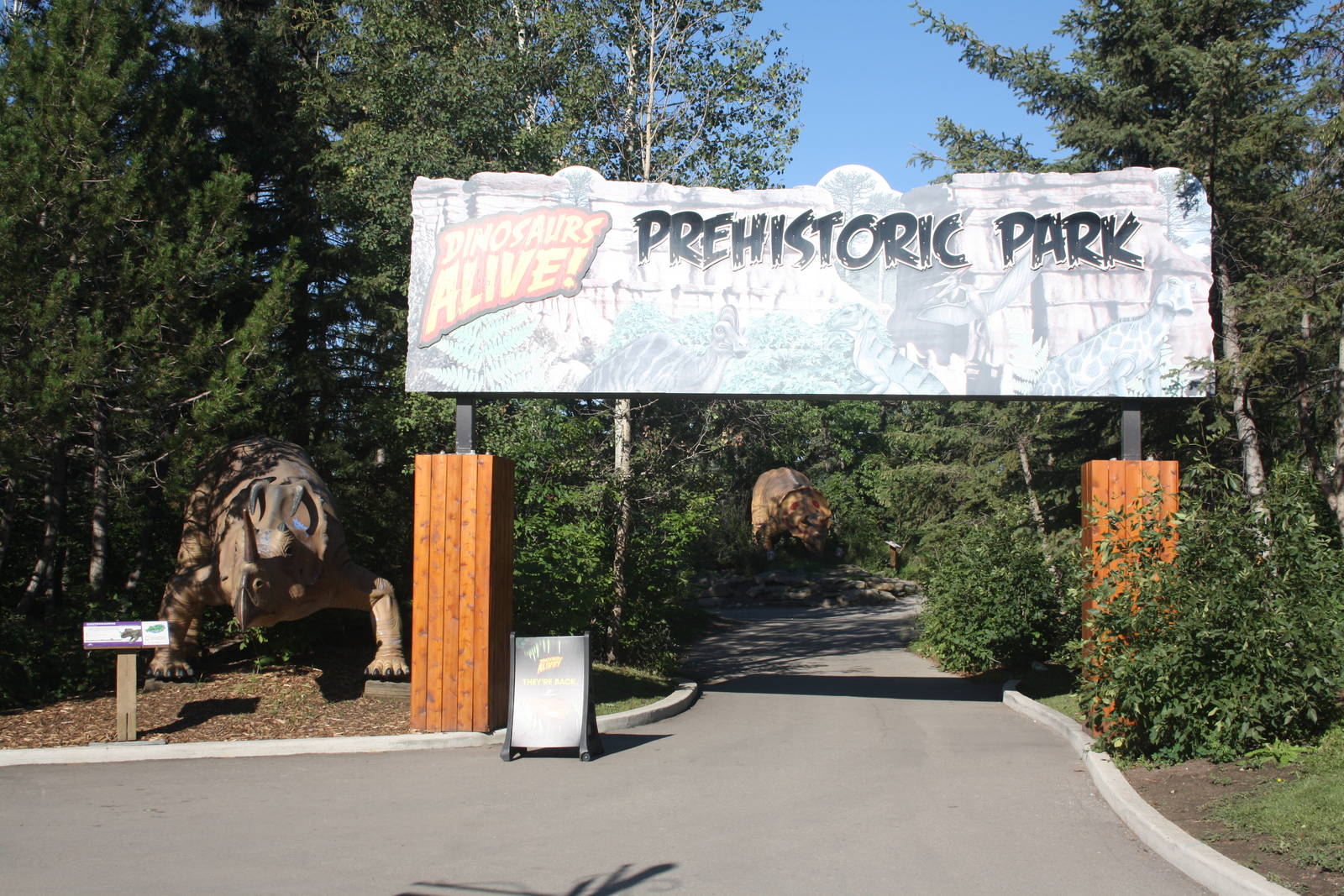 Prehistoric Park - Entrance