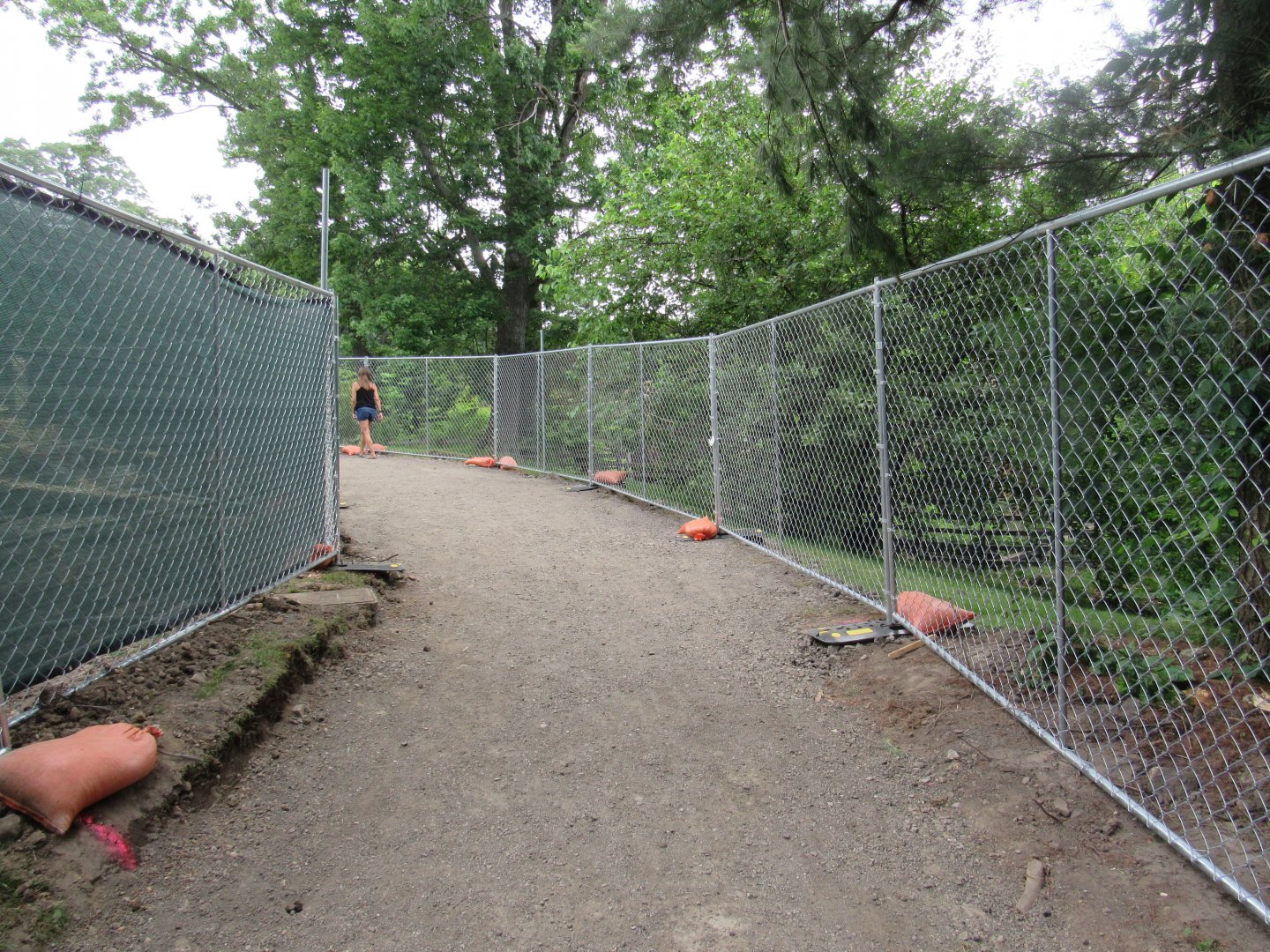 Pride of Africa Construction - Construction Bypass Path Towards Zoo Gardens
