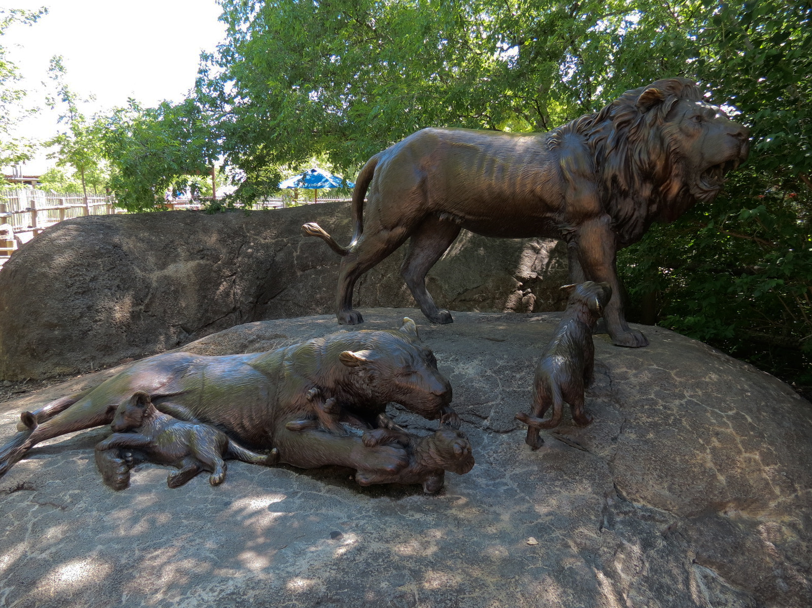 Pride of the Plains - Lion Sculpture