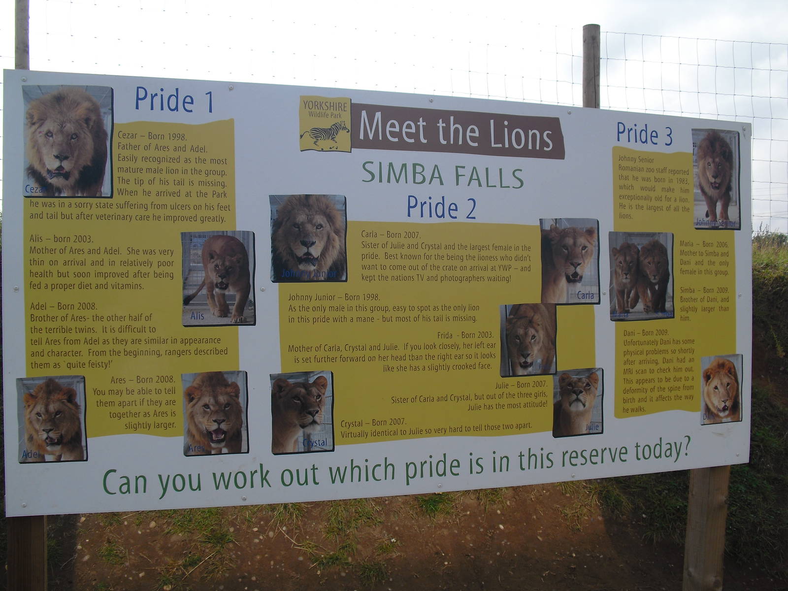 Prides Sign - 06/09/2011