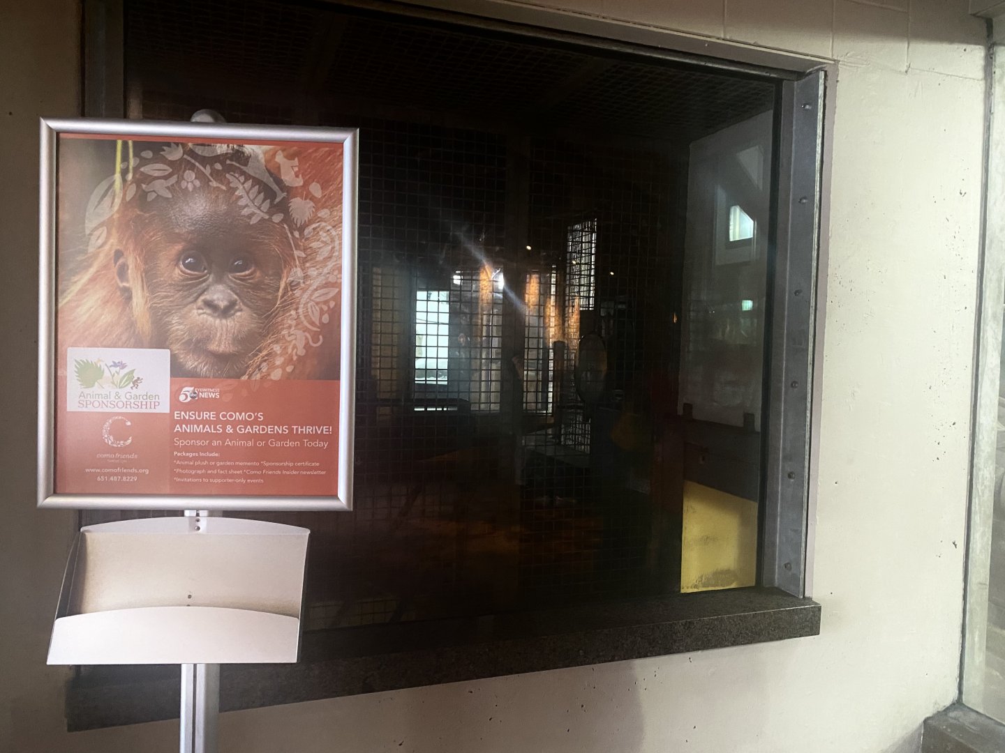 Primate Building - Former Patas Monkey Exhibit