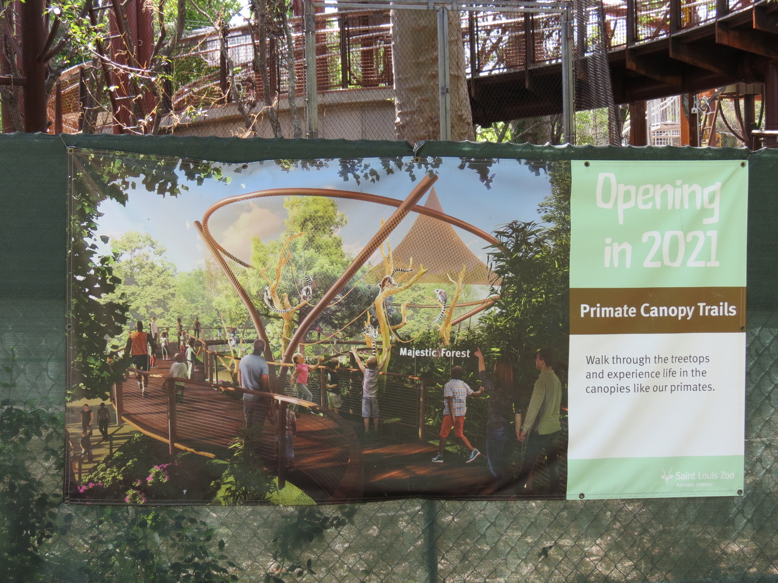 Primate Canopy Trails - Opening 2021