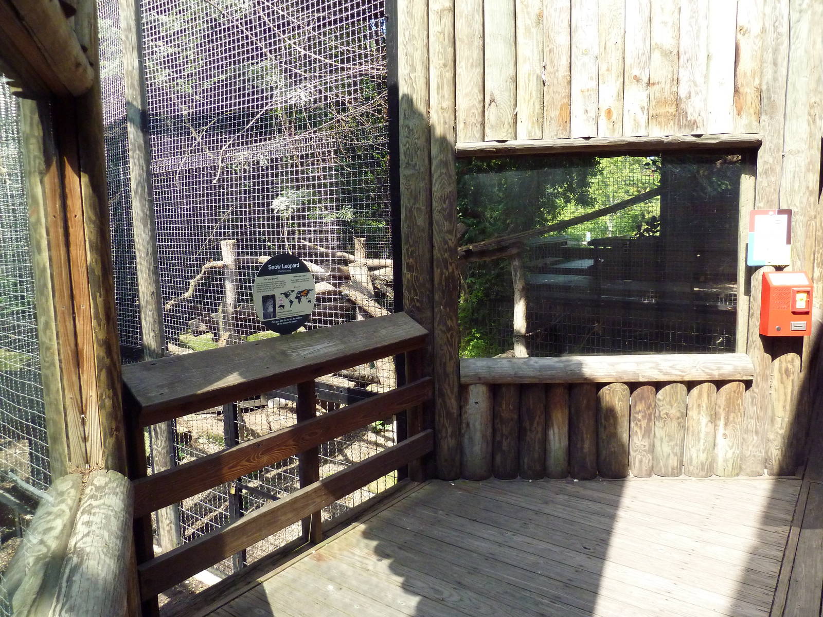 Primate, Cat + Aquatics Building - Snow Leopard Exhibit
