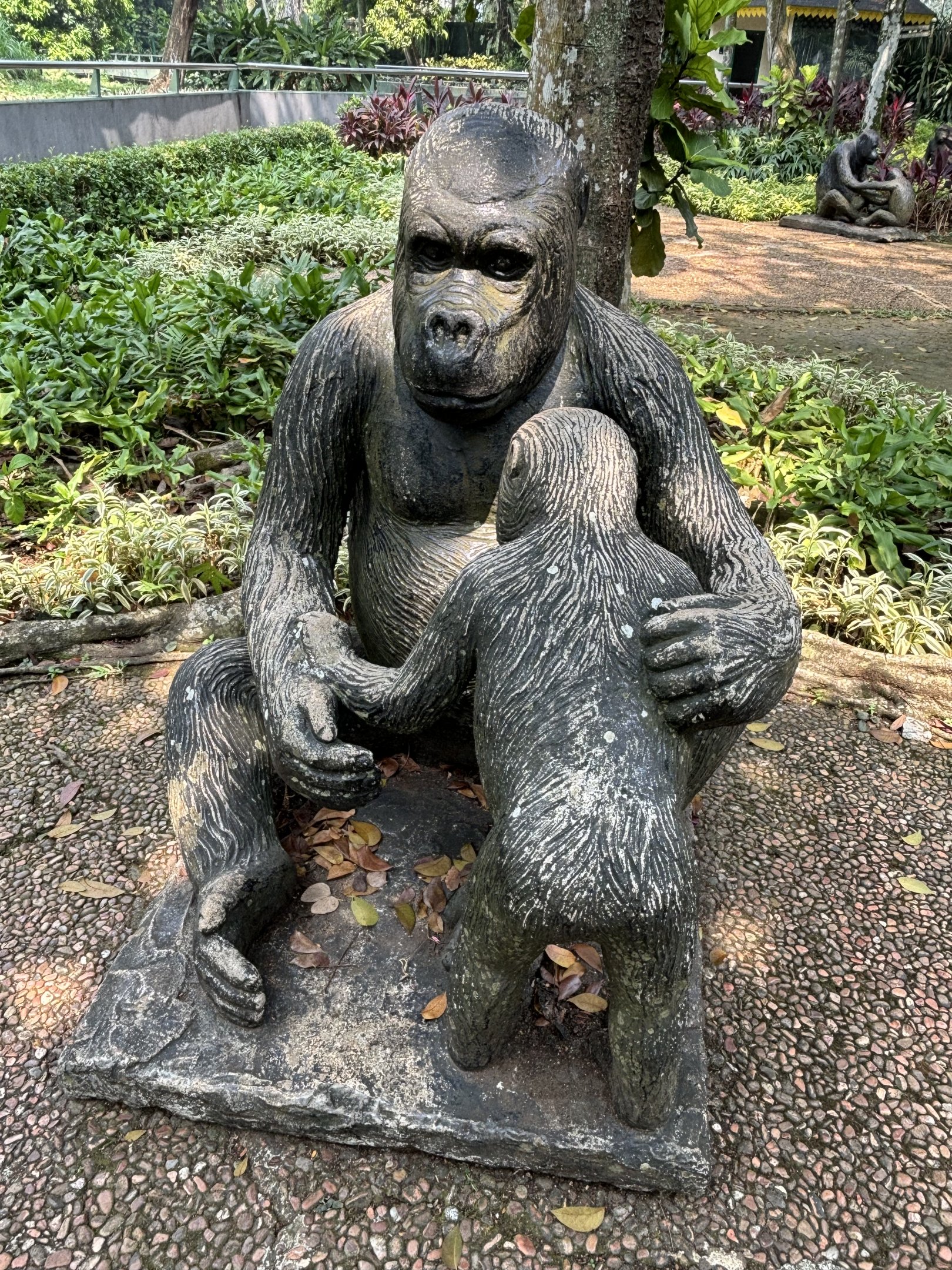 Primate Center Gorilla Statue #1