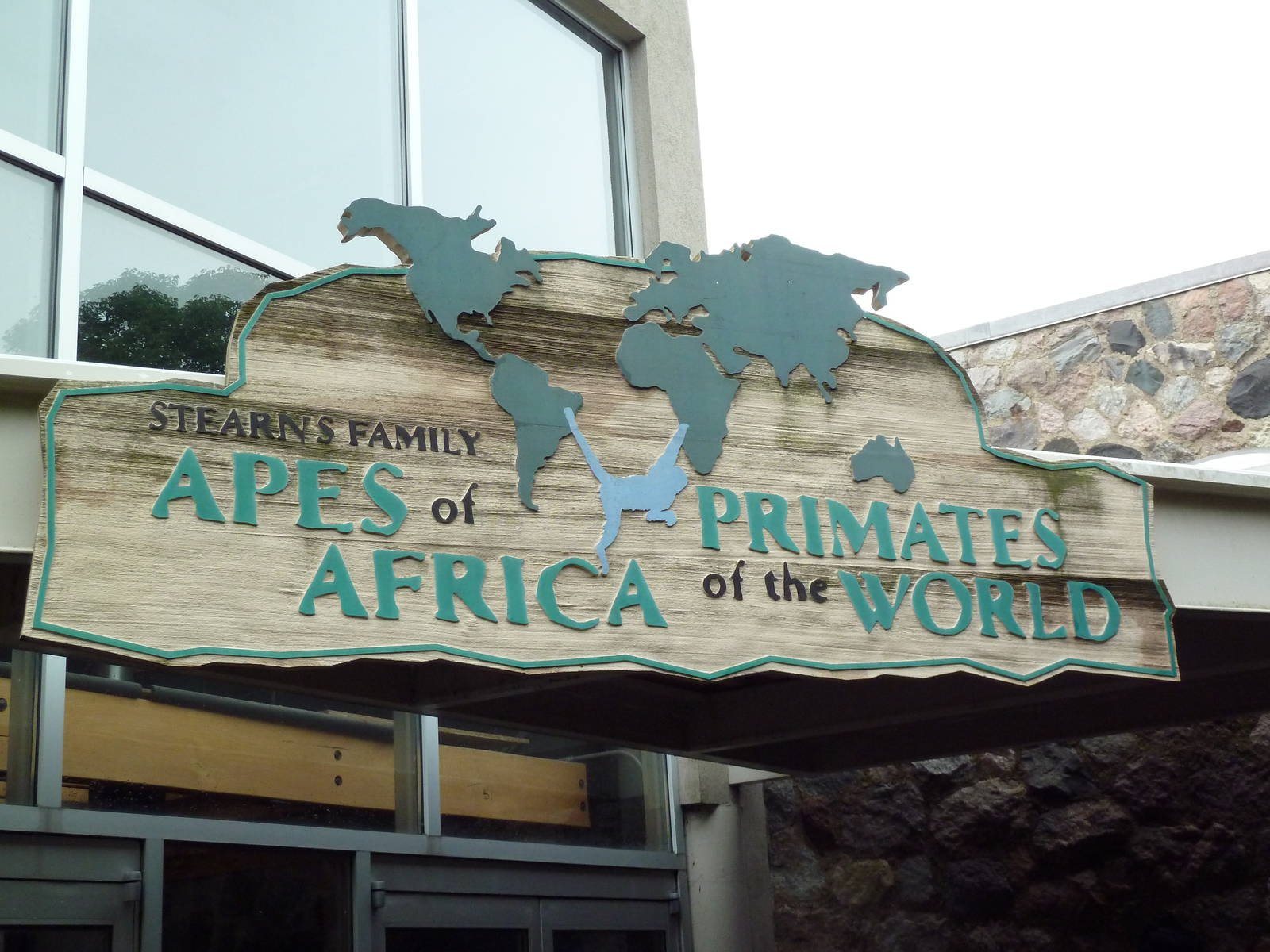 Primate Complex - Entrance Sign