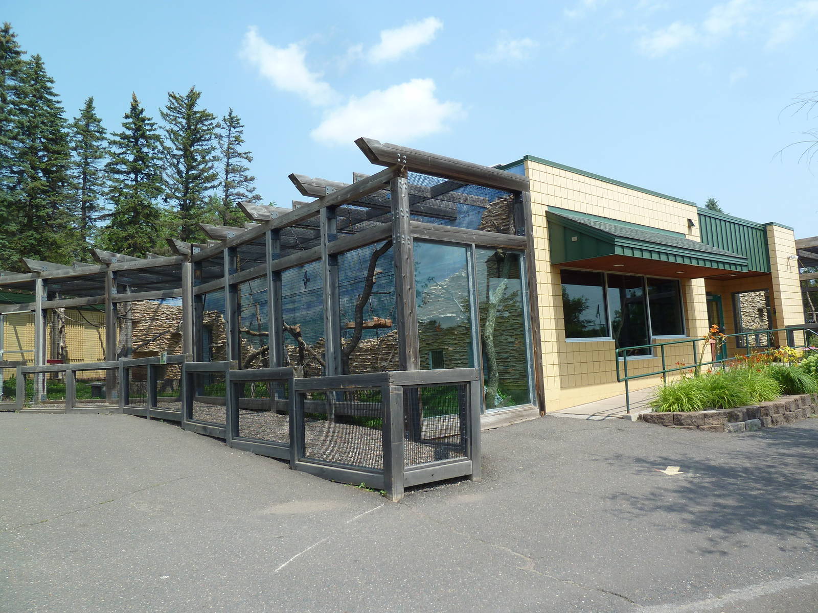 Primate Conservation Center - Allen's Swamp Monkey Exhibit