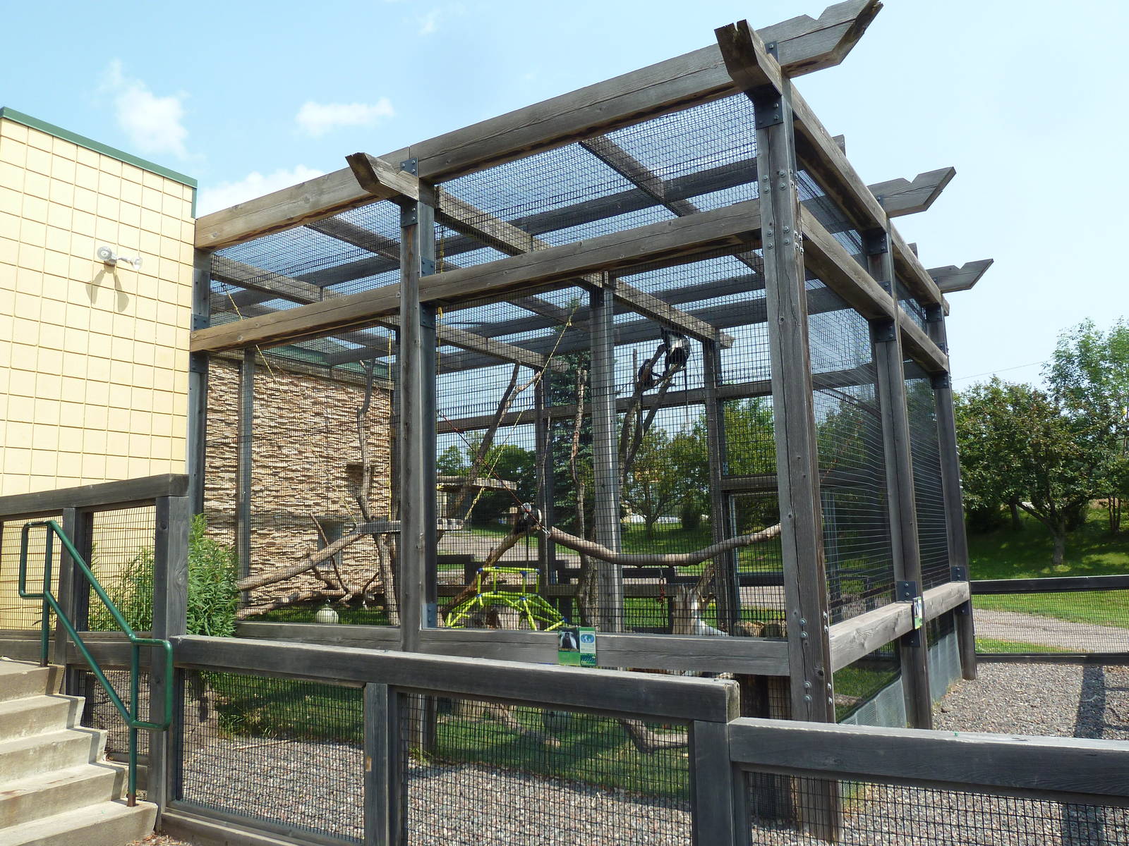 Primate Conservation Center - Angolan Colobus Monkey Exhibit