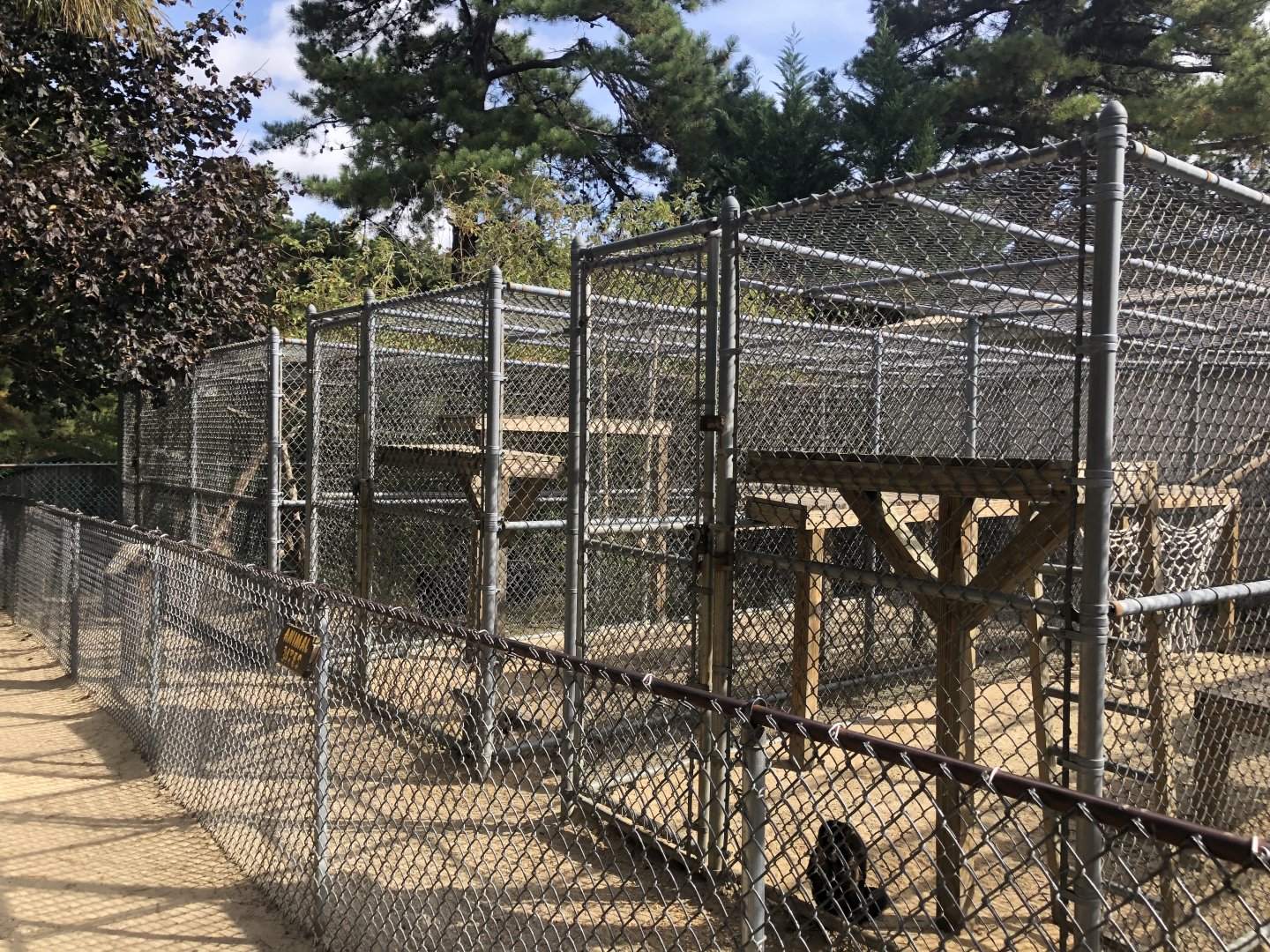 Primate enclosures
