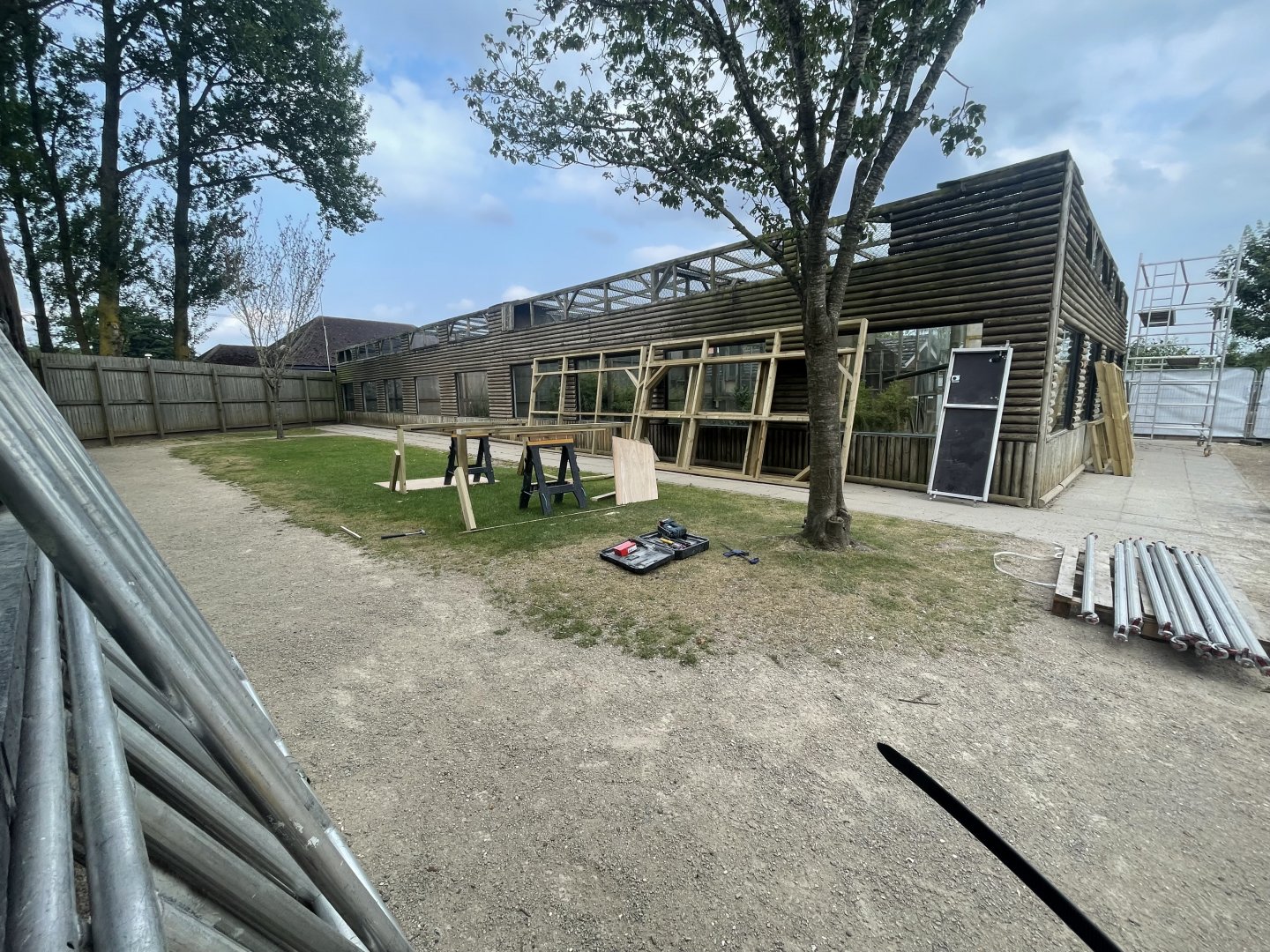 Primate Exhibits Under Improvement