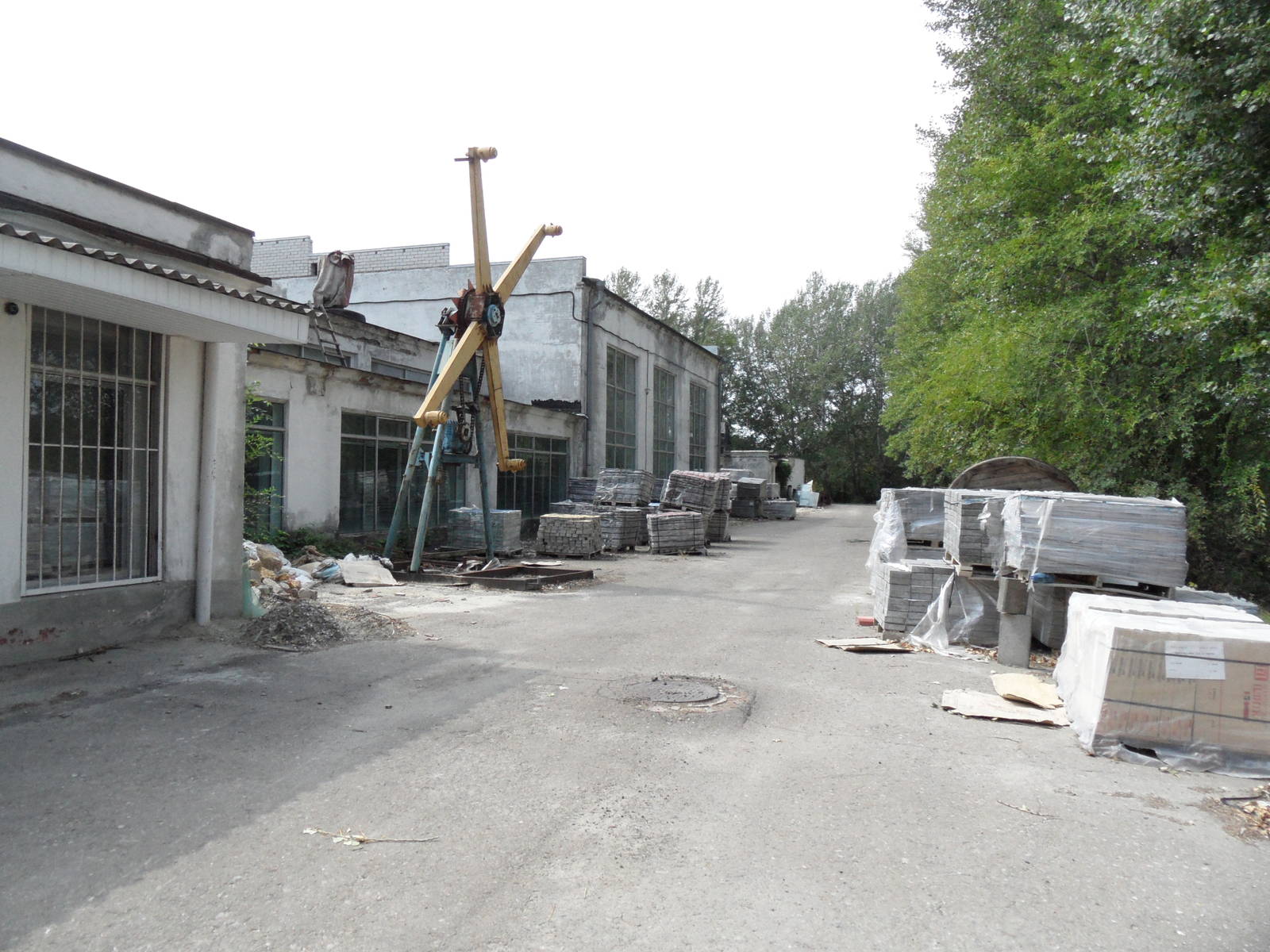 Primate house backside