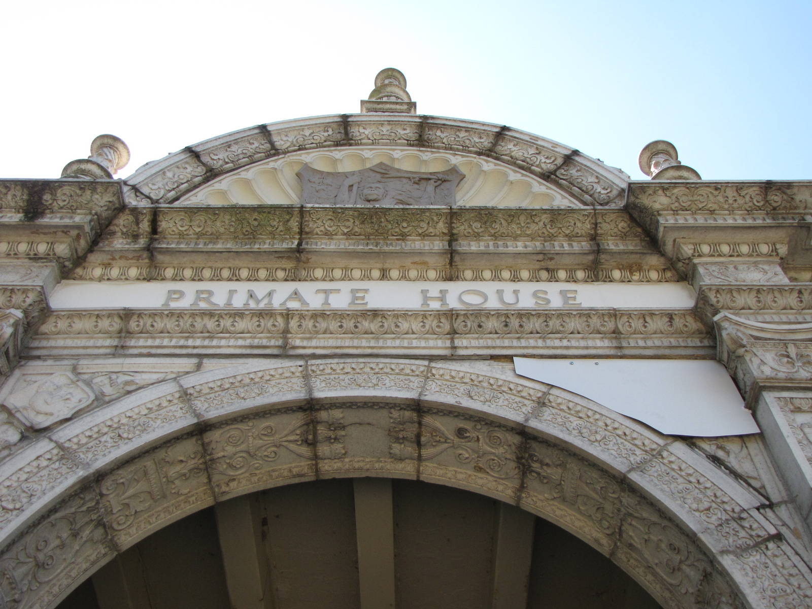 Primate House Entrance