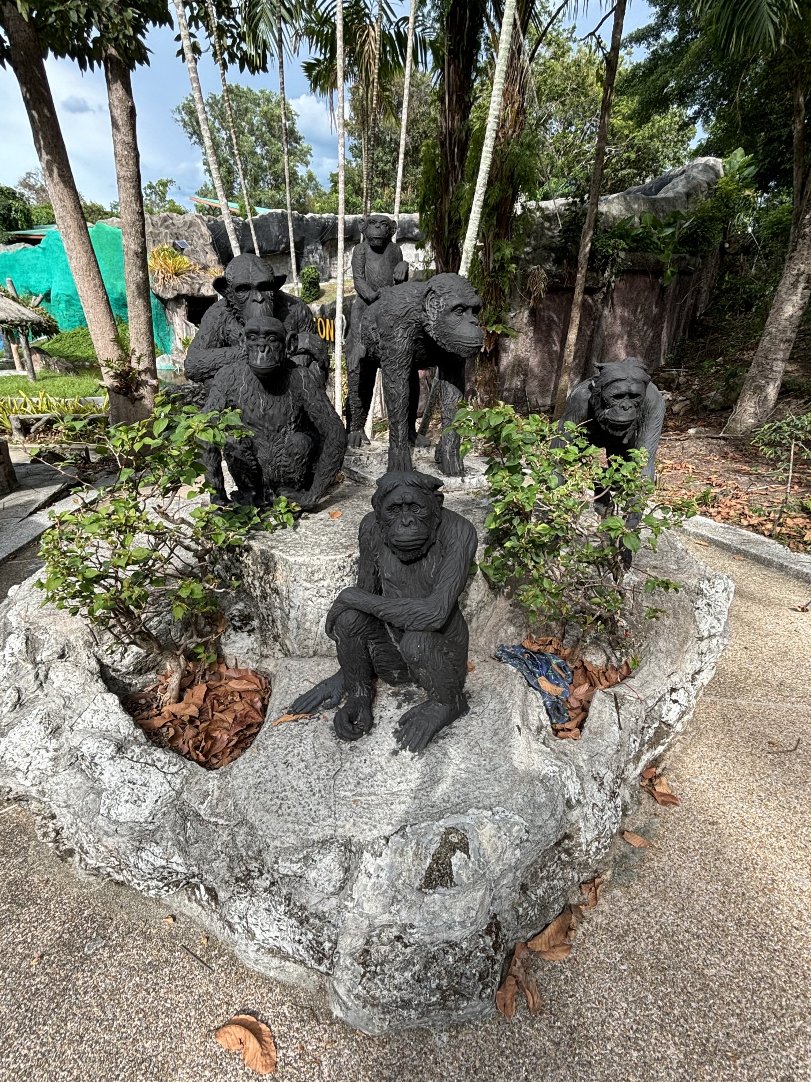 Primate Statues