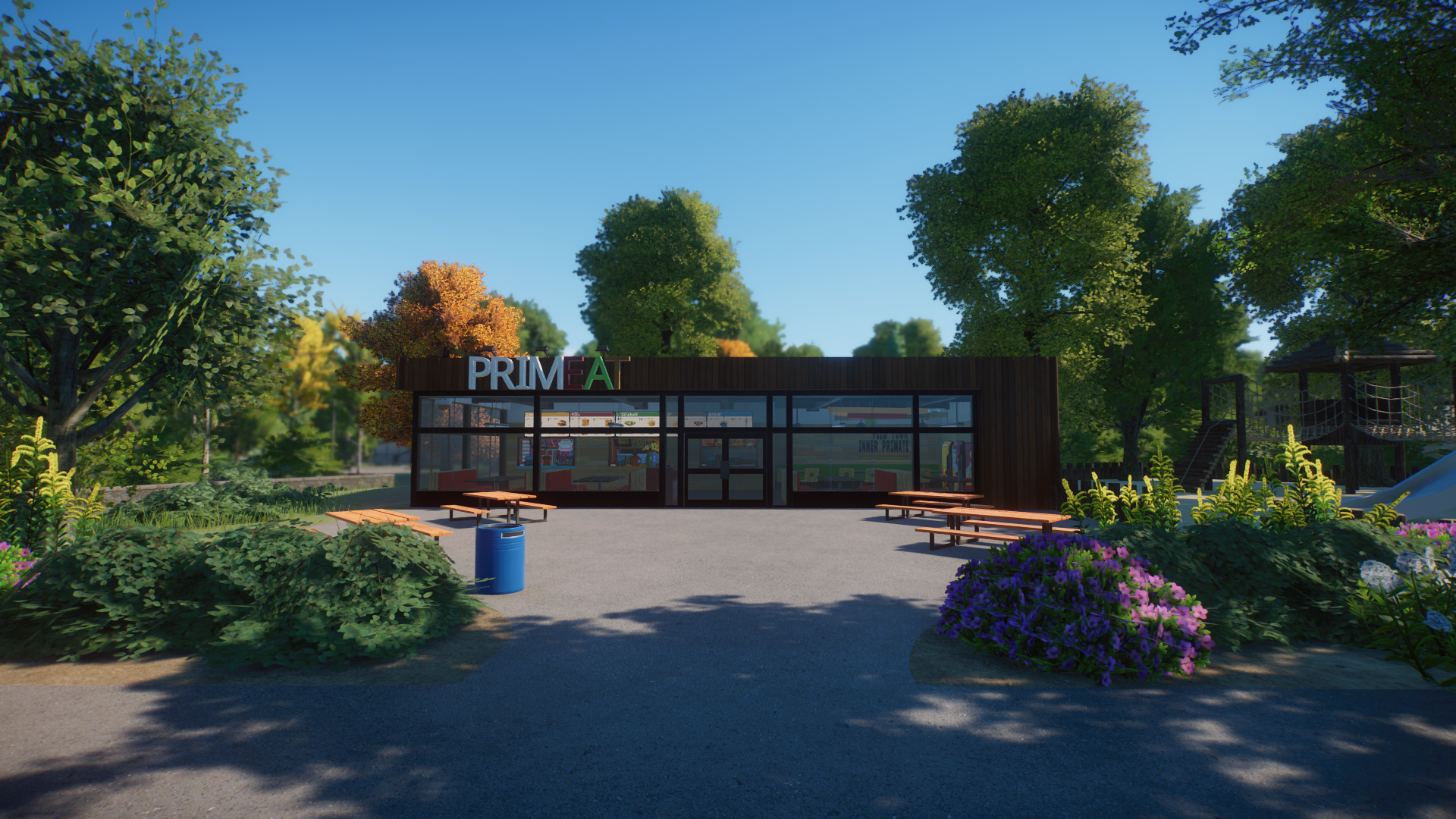 PrimeEat Food Court (Planet Zoo)