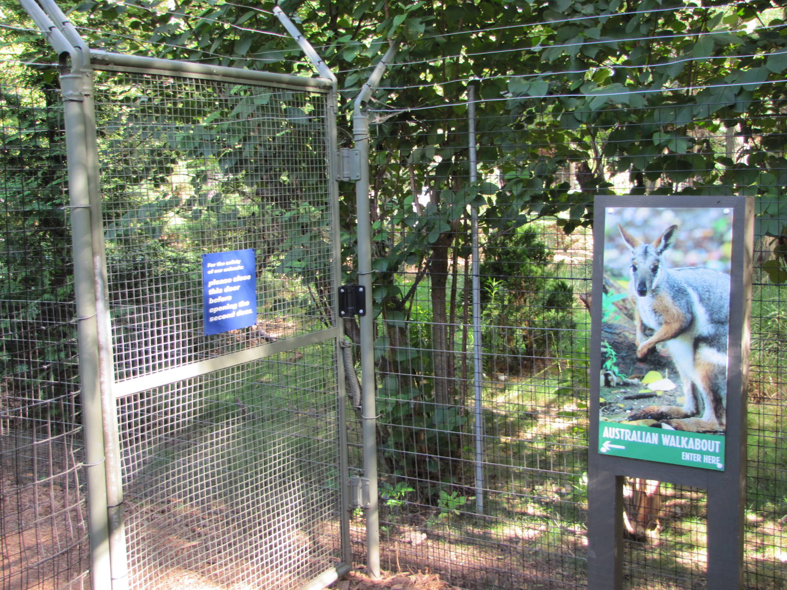 Prospect Park Zoo 2010 - Entrance to Mixed Australian enclosure