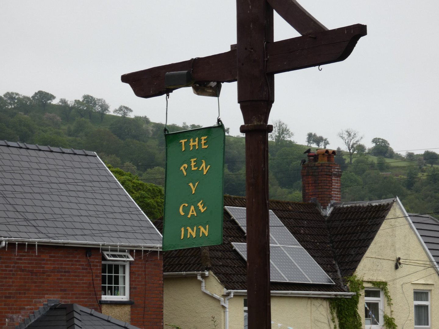 Pub sign (Pen-y-cae Inn Zoo)