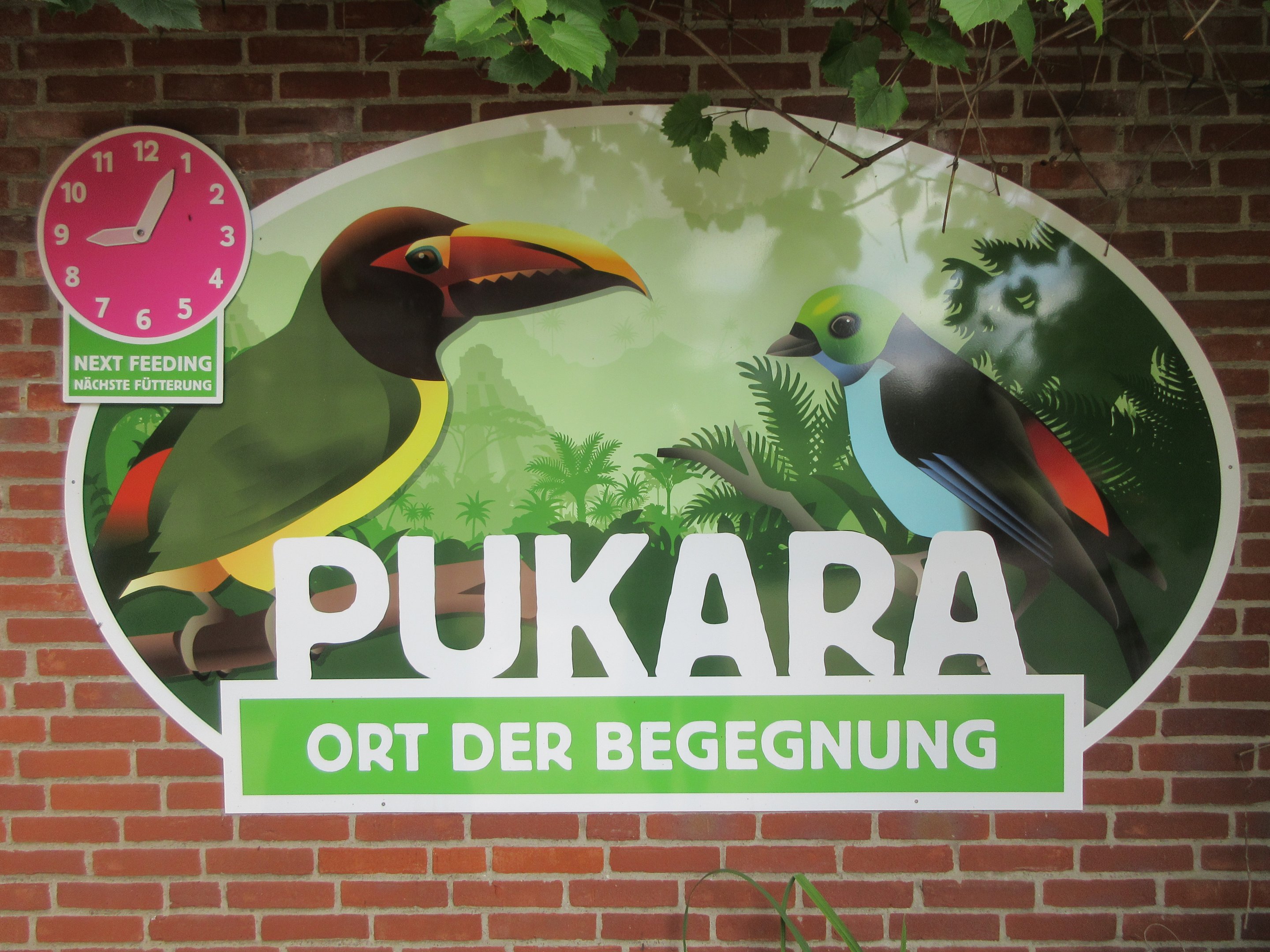 Pukara - entrance sign