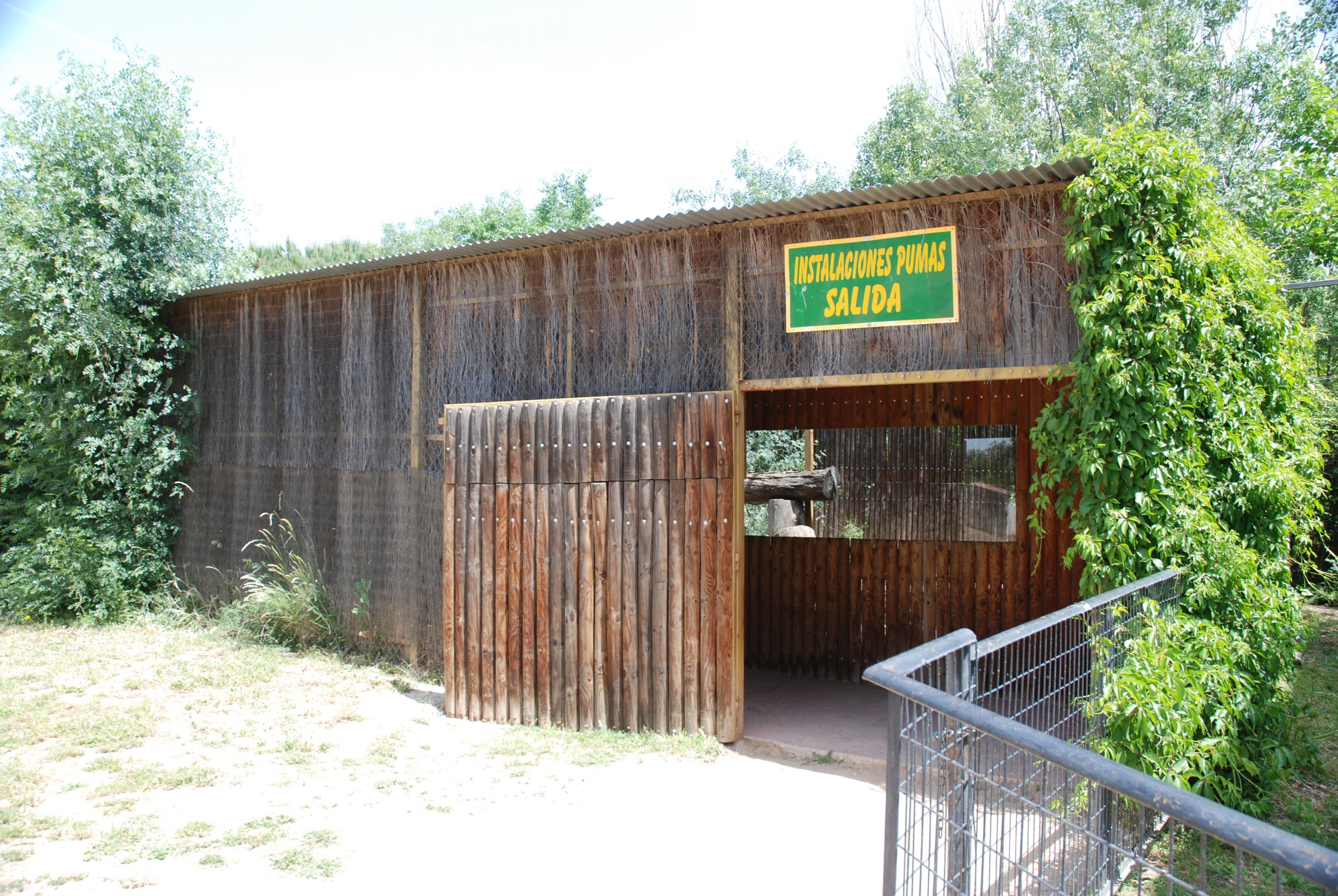 Puma Enclosure at Safari Madrid, 19th May 2022