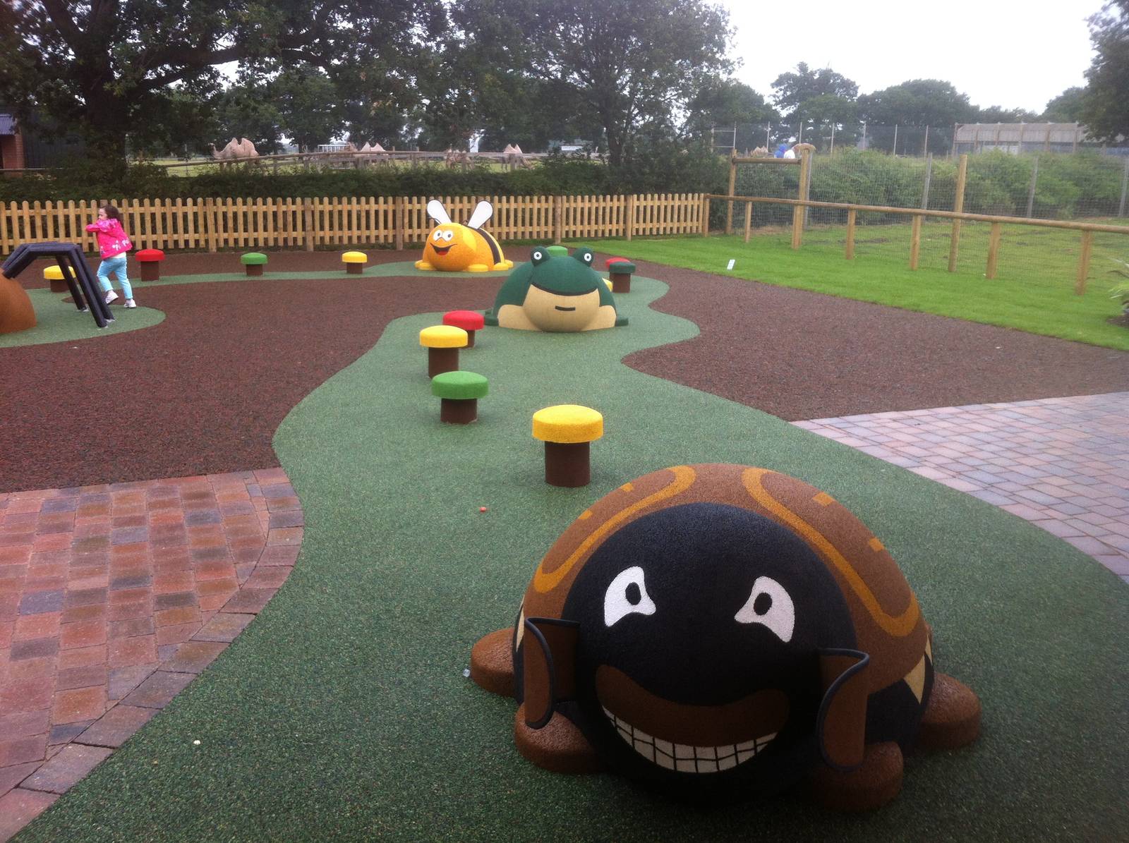 Pyramid play area