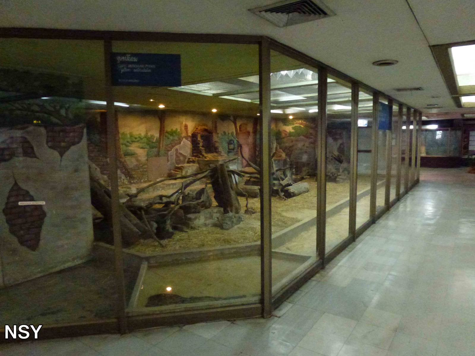 Python enclosure, June 2013.