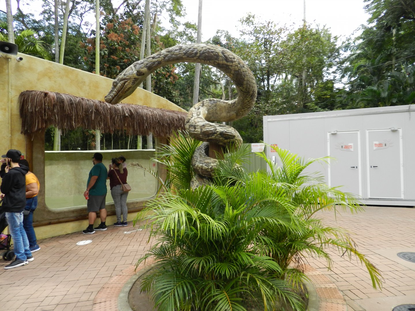 Python statue - BioParque do Rio