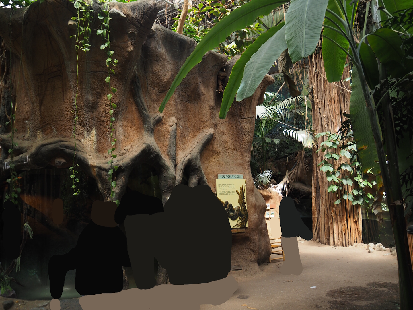 Python terrarium and aquarium in Taman Indah (Asian elephant, Indian rhinoceros and Malayan tapir house), 2024-06-30