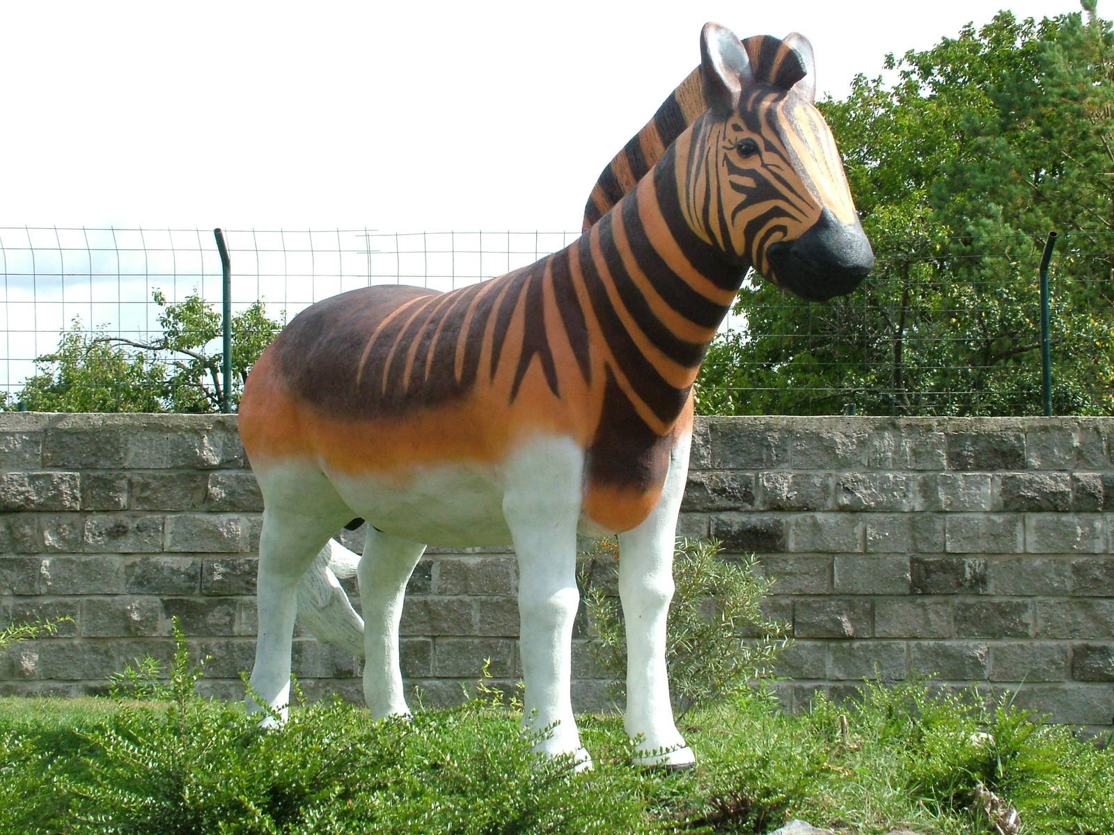 Quagga Sculpture at Chleby, 26/08/12
