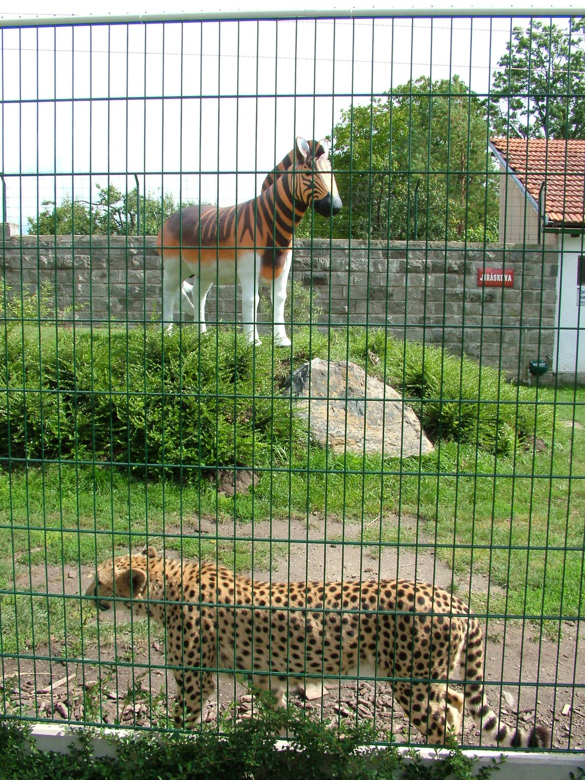 Quagga Sculpture at Chleby, 26/08/12