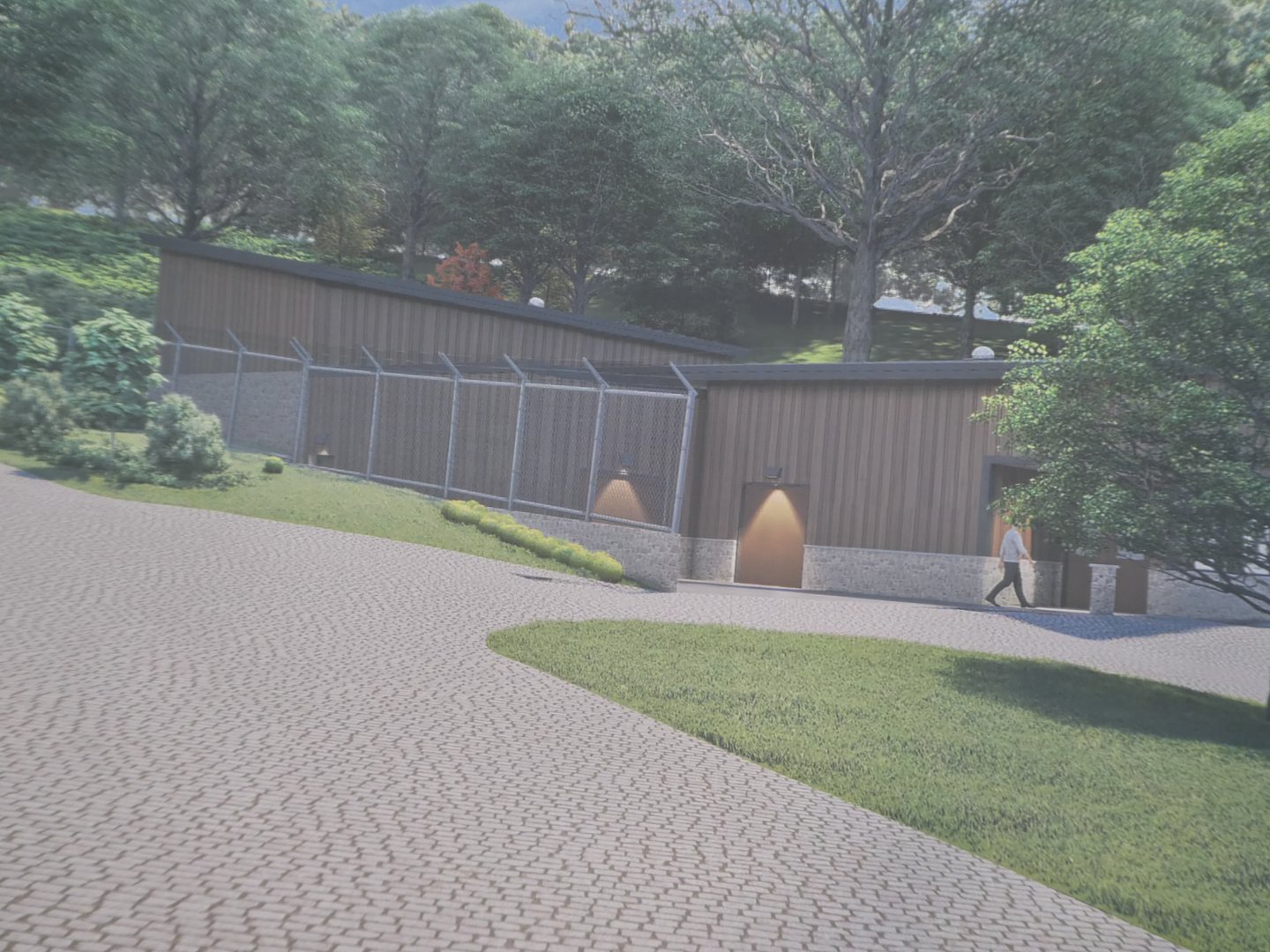 Quarantine Building Rendering