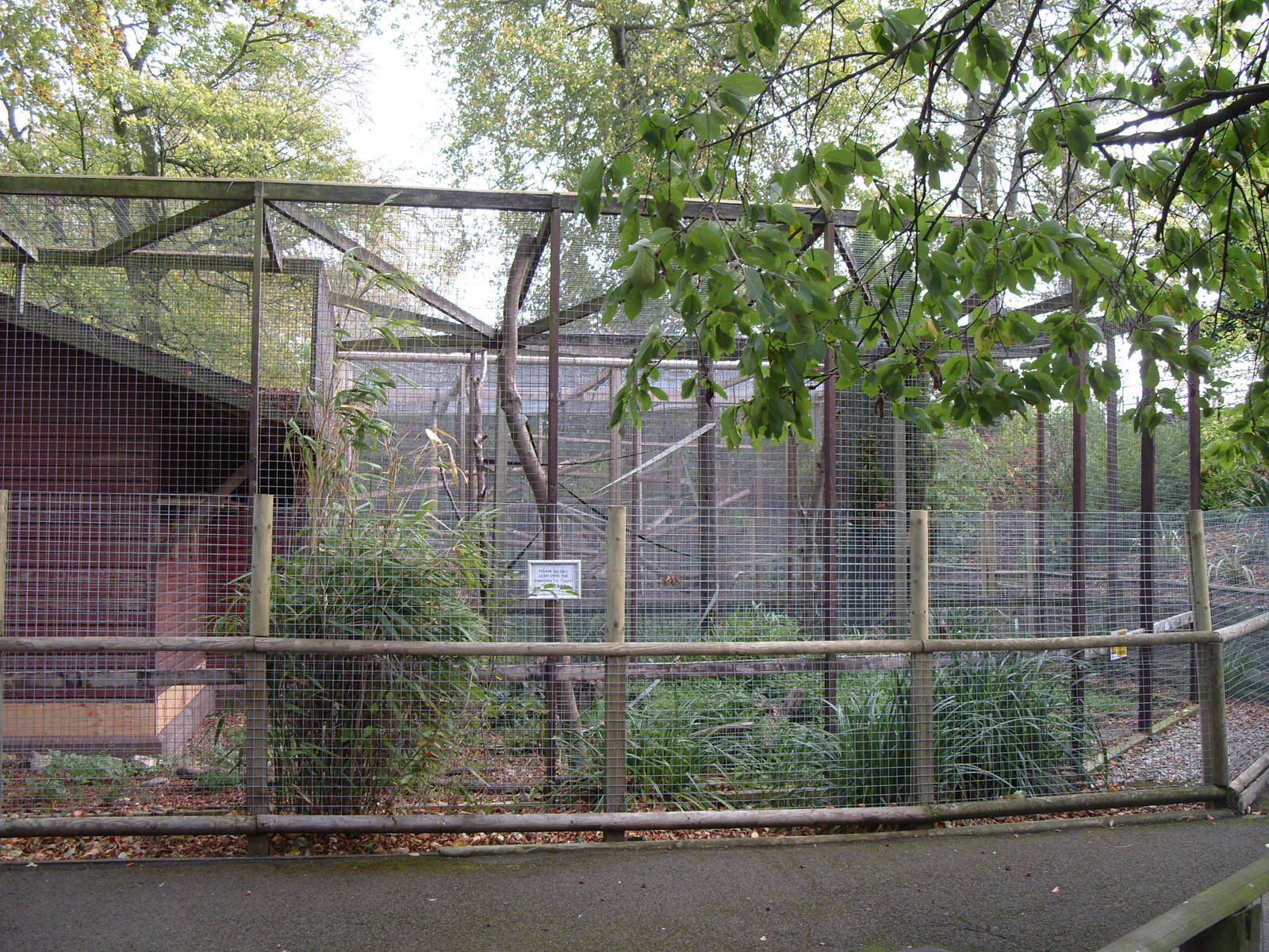 Quaratine Outdoor enclosure Primate House 1
