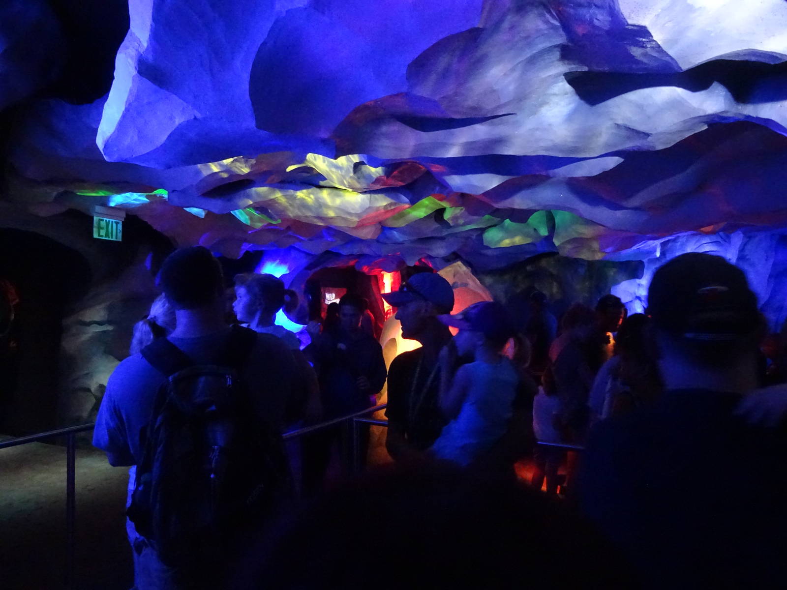 Queue Area for the Antarctica: Empire of the Penguin Ride at SeaWorld Orlan