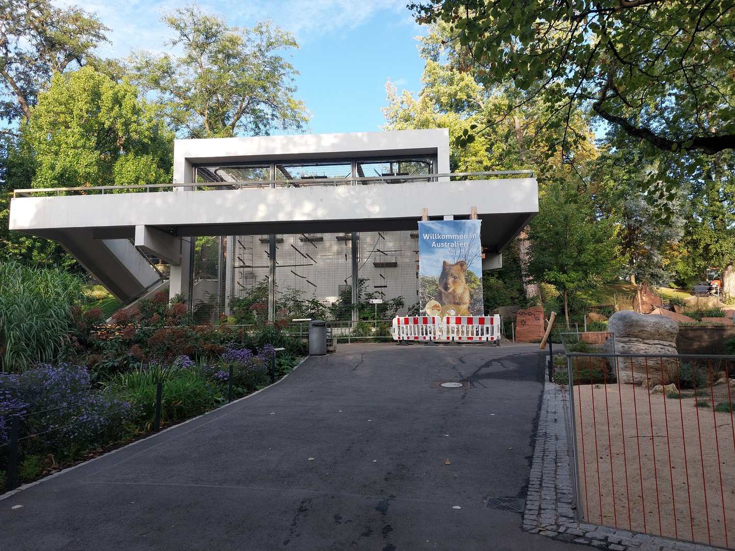 Quokka & gibbon exhibits