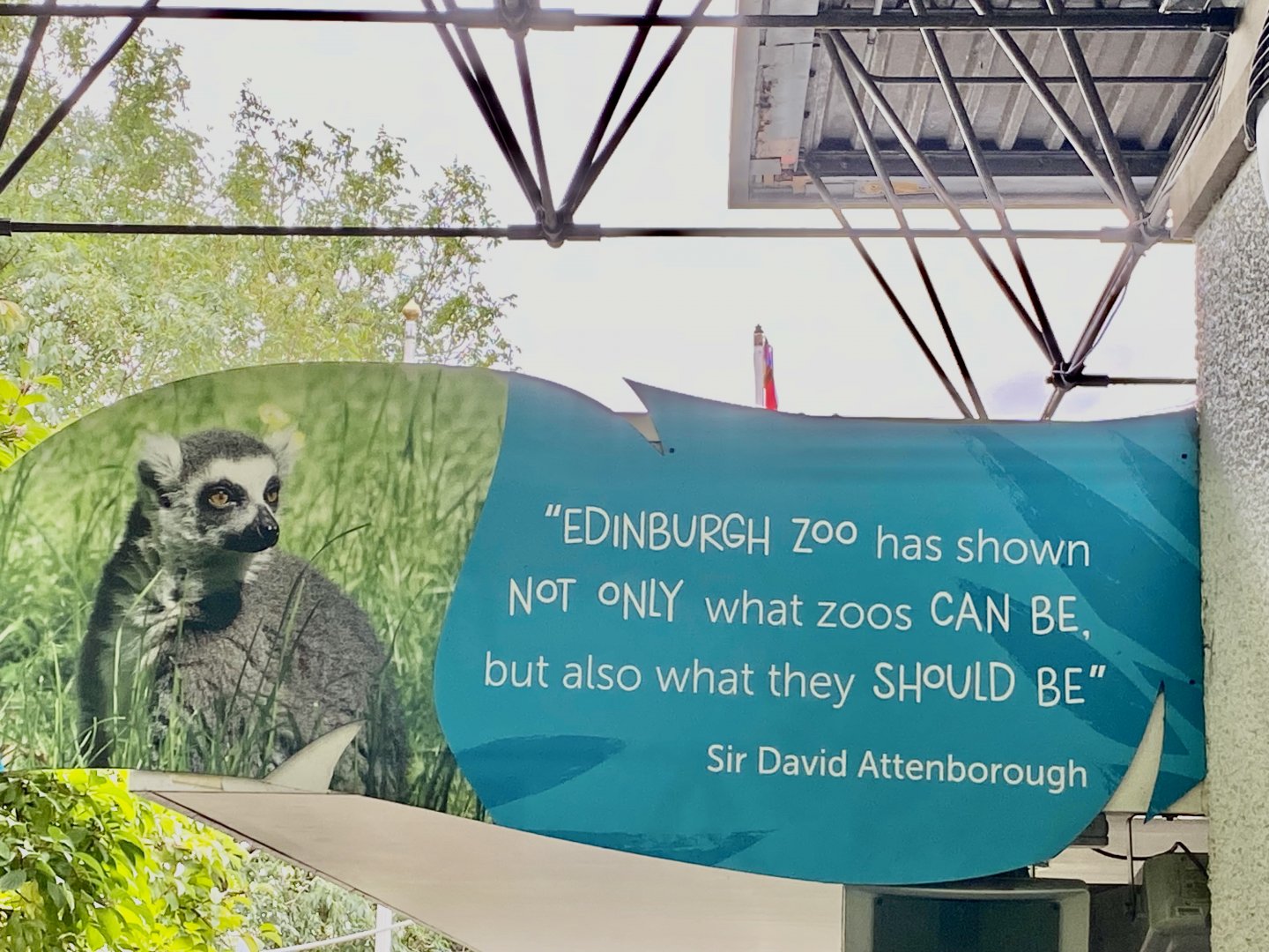 Quote from David Attenborough about Edinburgh Zoo