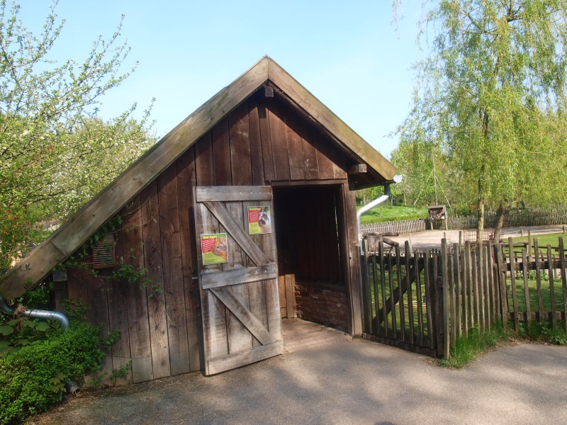 Rabbit and guinea pig barn (May 2nd, 2015)