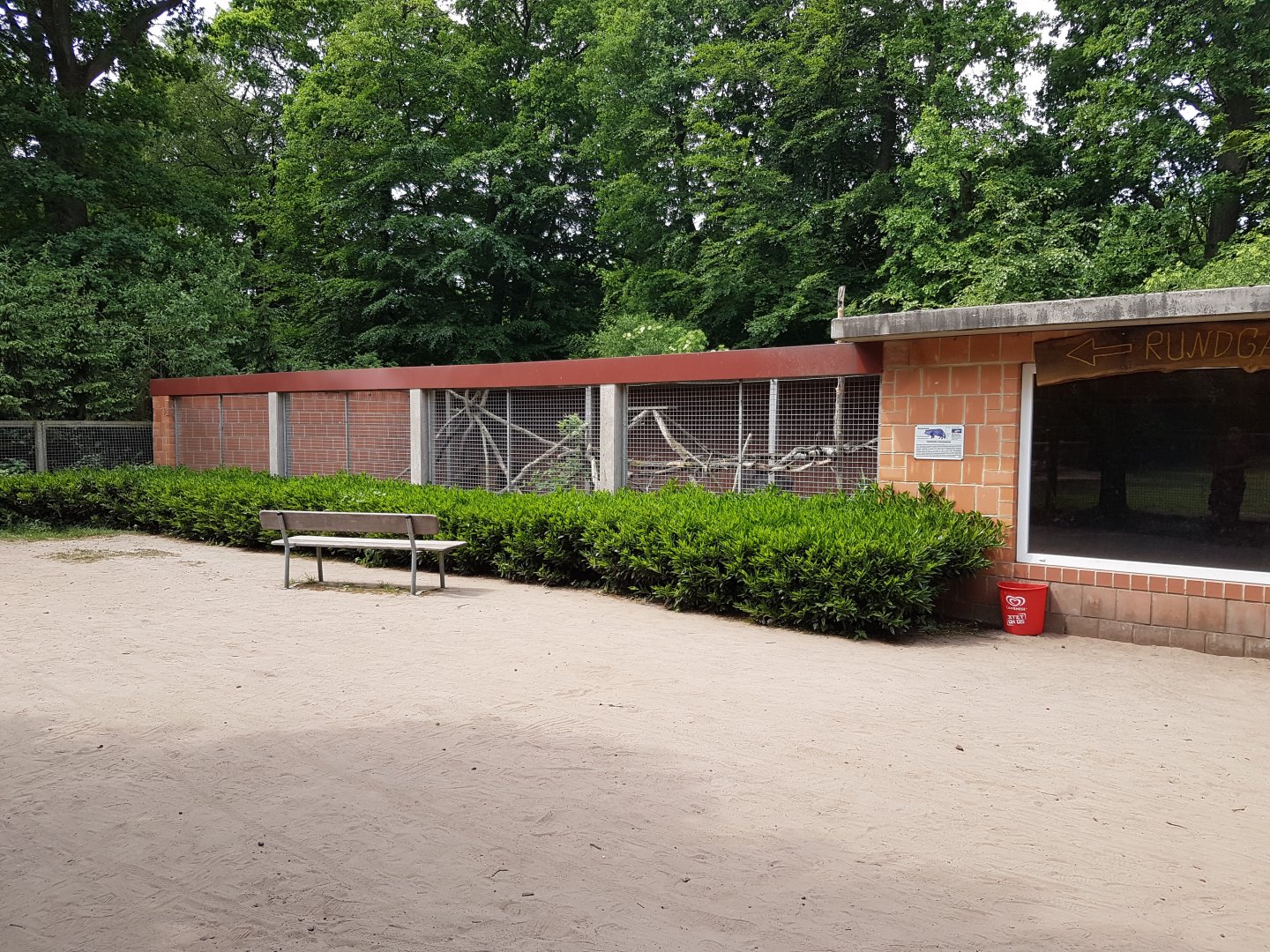 Raccoon dog-enclosure