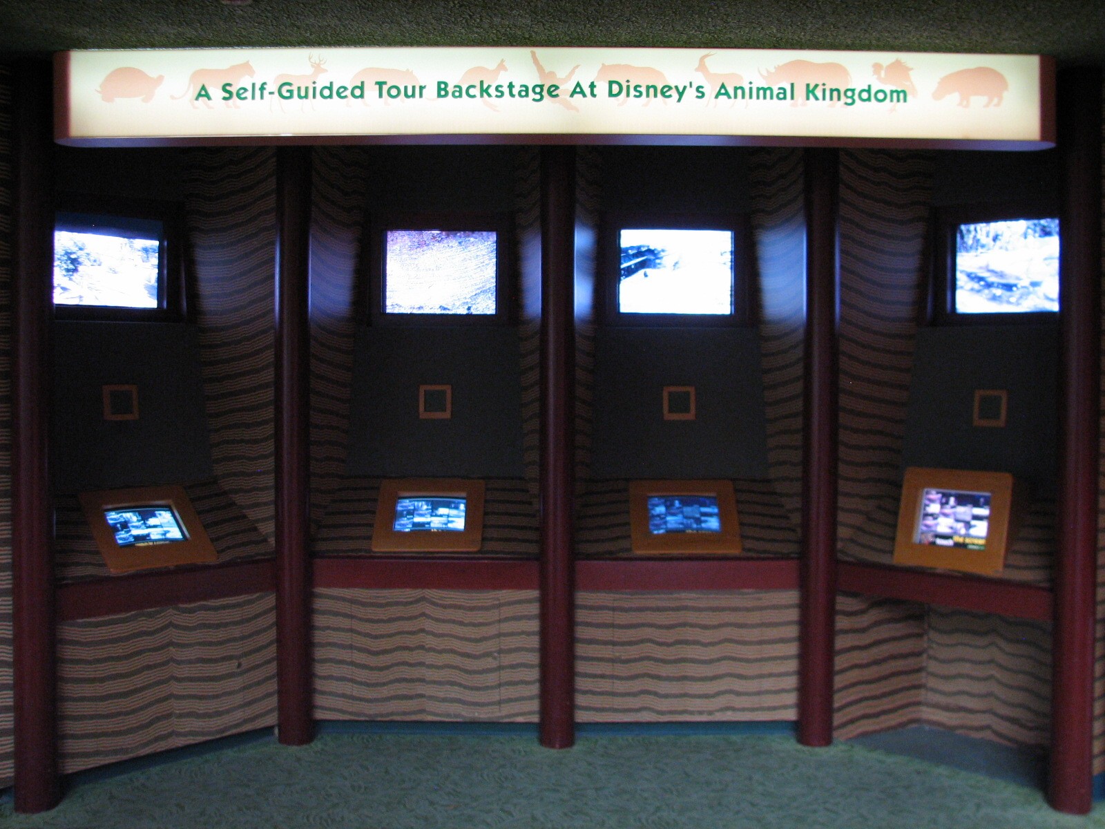 Rafikis Planet Watch - Conservation Station - Backstage Tour Kiosk