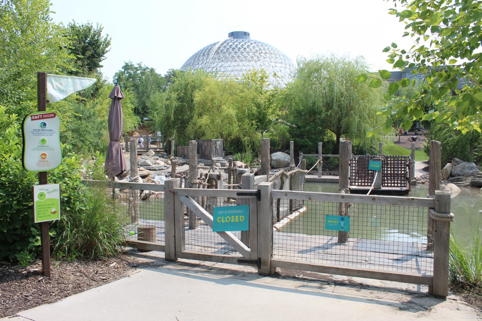 Raft Play Area - Children's Adventure Trails