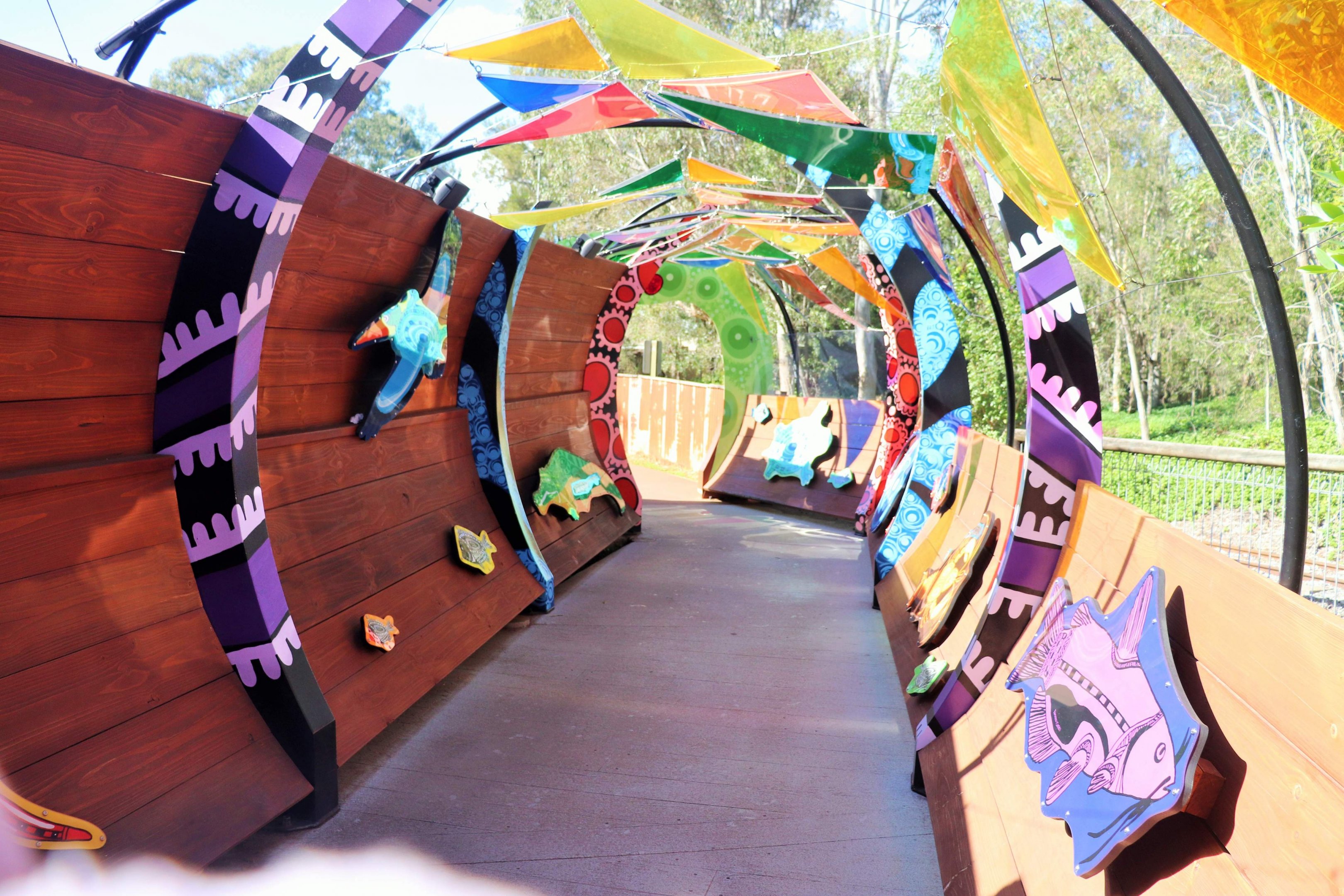 'Rainbow Serpent' Entrance