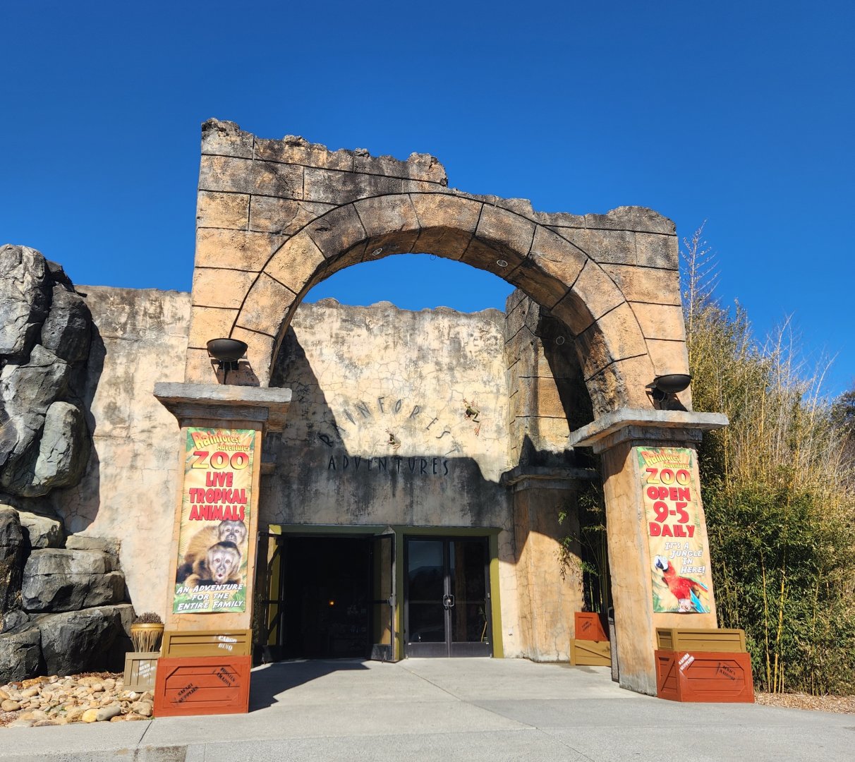 Rainforest Adventures - Entrance