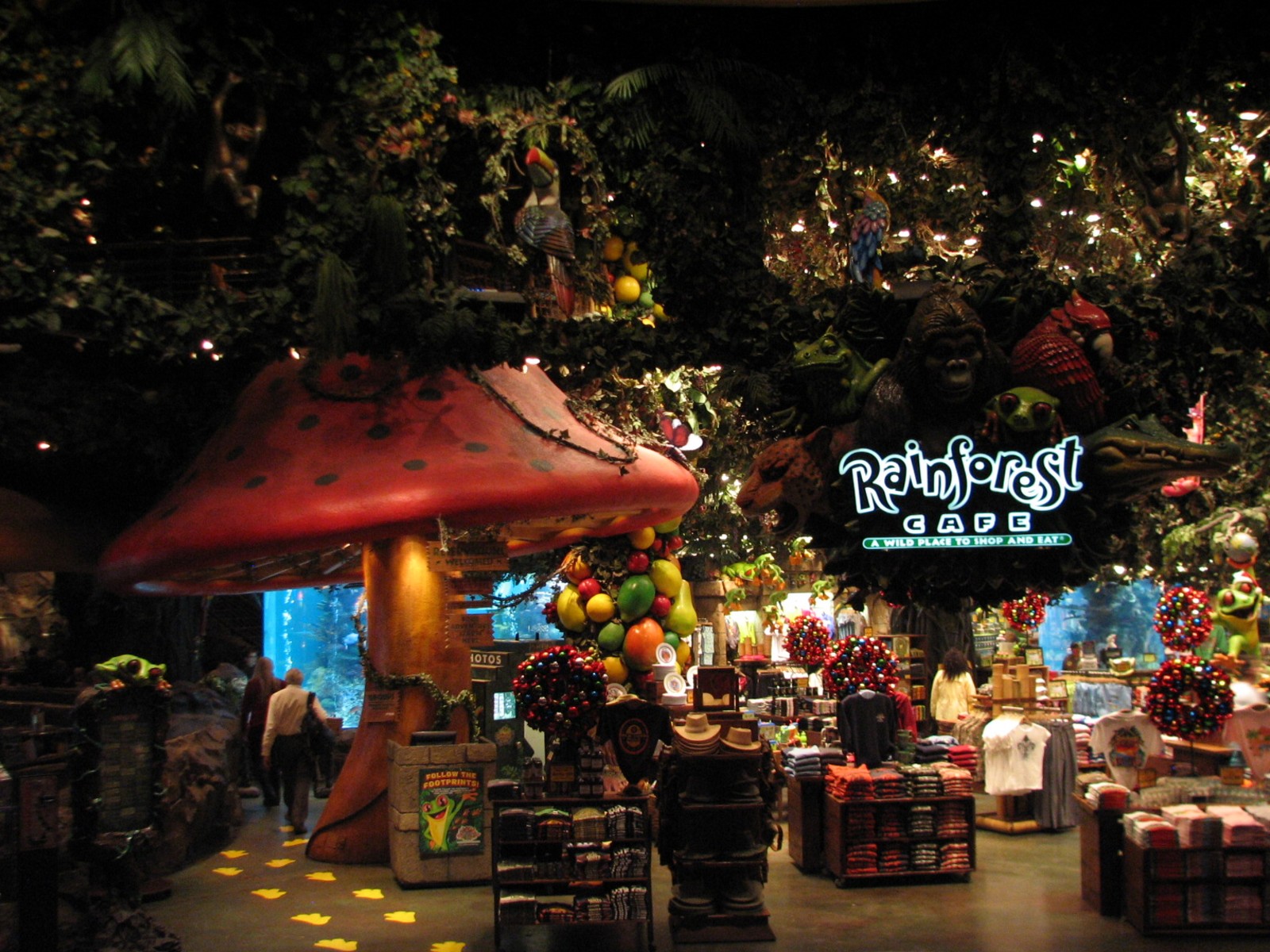 Rainforest Cafe at MGM Grand Hotel Casino in Las Vegas - Entrance
