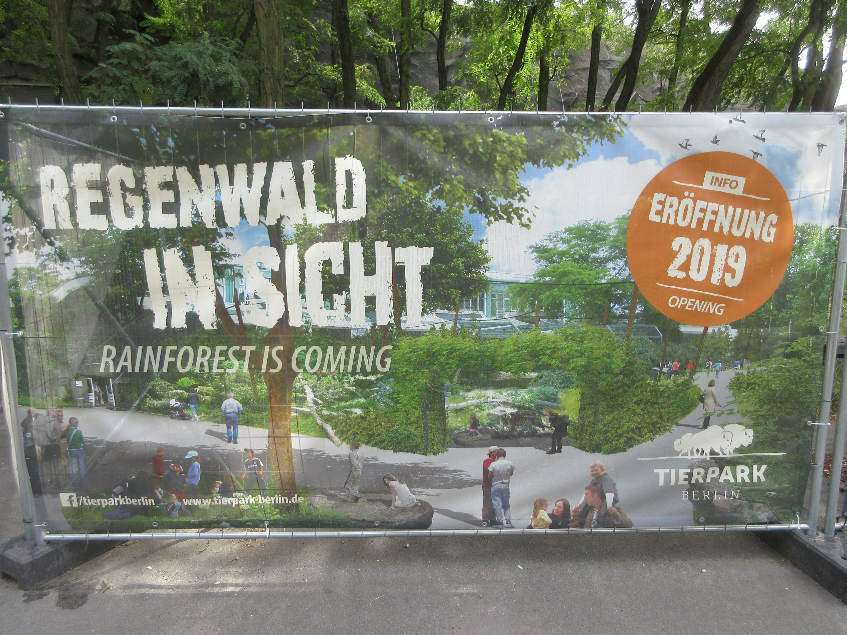 Rainforest House - fully opens in 2020